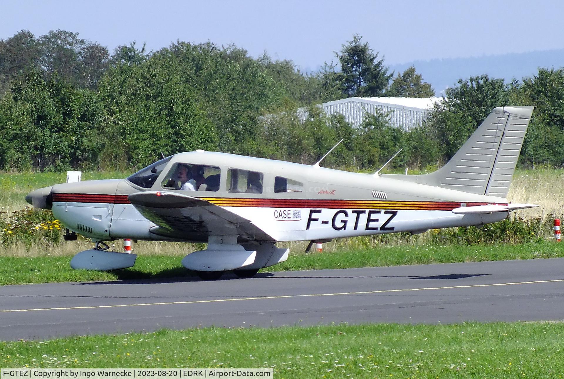 F-GTEZ, Piper PA-28-181 Archer C/N 28-90165, Piper PA-28-181 Archer II at Koblenz-Winningen airfield