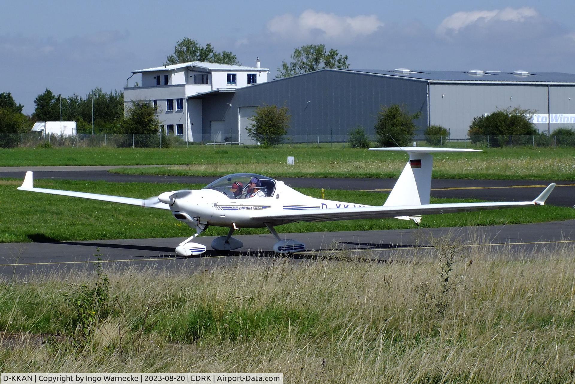 D-KKAN, 2003 Diamond HK-36TTC Super Dimona Super Dimona C/N 36722, Diamond HK-36TTC Super Dimona at Koblenz-Winningen airfield