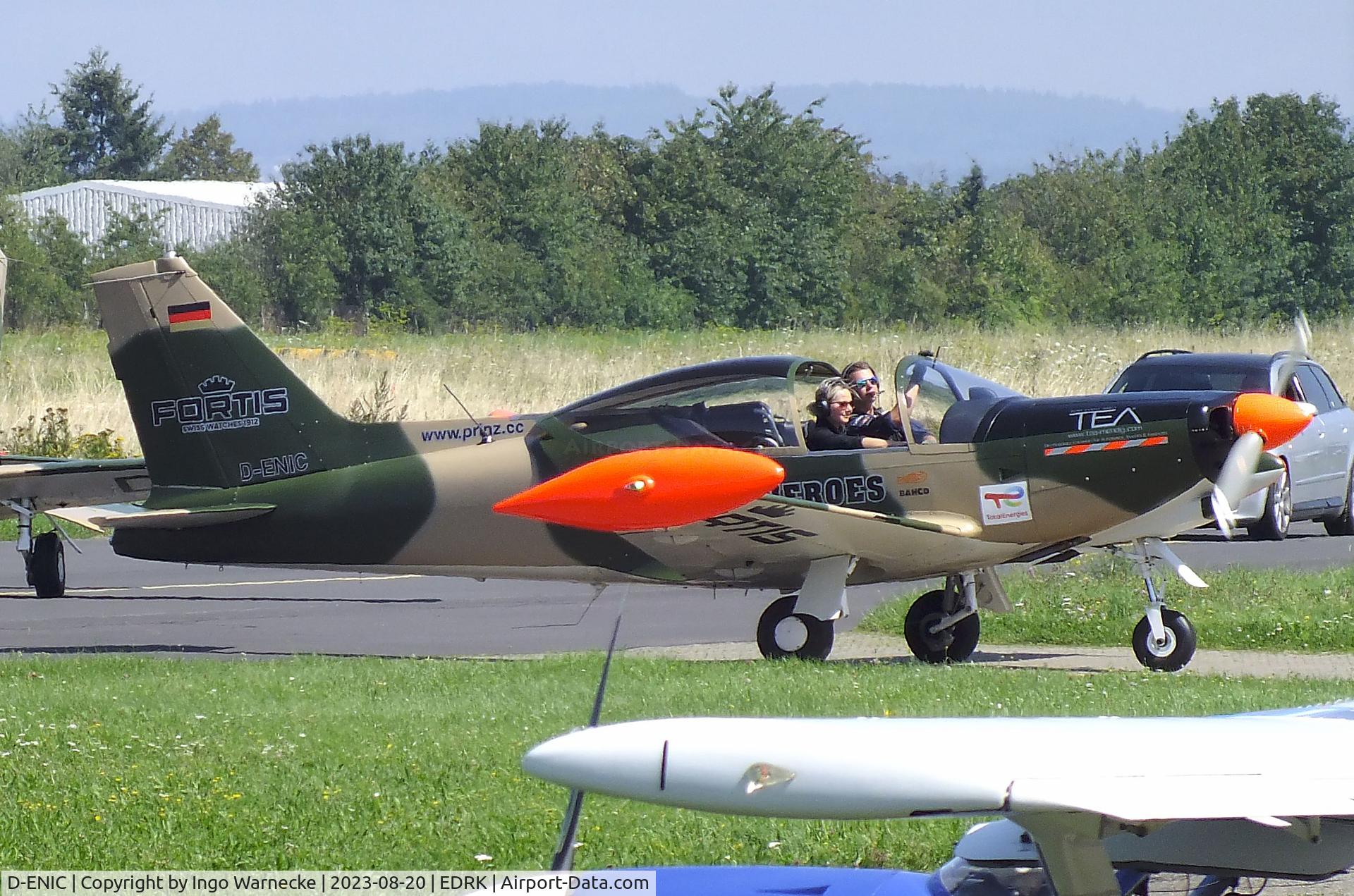 D-ENIC, 1971 SIAI-Marchetti SF-260 C/N 2-51, SIAI-Marchetti SF.260 of Team Niebergall at Koblenz-Winningen airfield