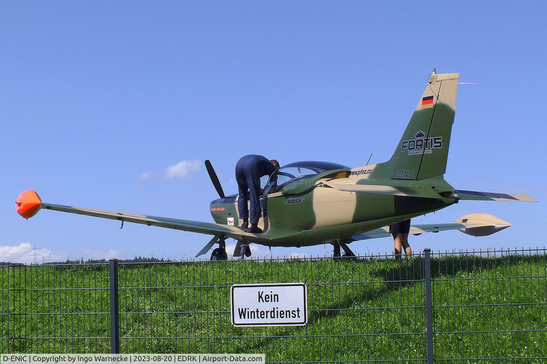 D-ENIC, 1971 SIAI-Marchetti SF-260 C/N 2-51, SIAI-Marchetti SF.260 of Team Niebergall at Koblenz-Winningen airfield