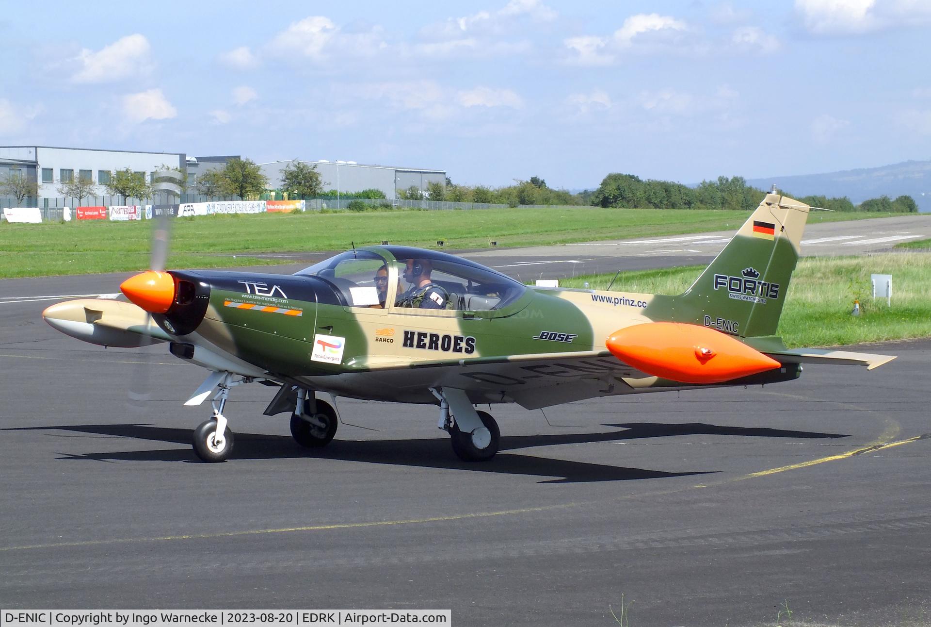 D-ENIC, 1971 SIAI-Marchetti SF-260 C/N 2-51, SIAI-Marchetti SF.260 of Team Niebergall at Koblenz-Winningen airfield