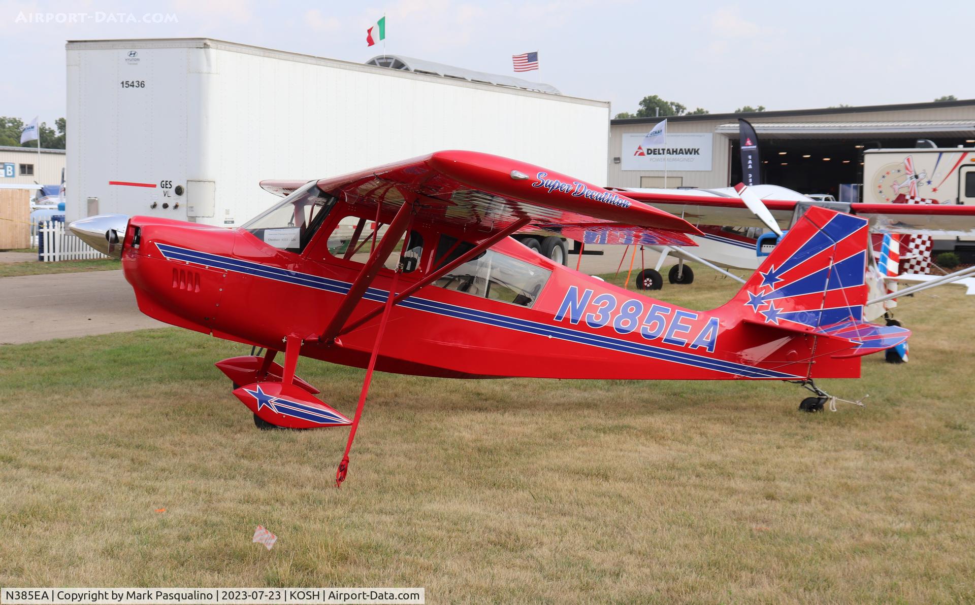 N385EA, 2023 American Champion 8KCAB Decathlon C/N 1208-2023, American Champion 8KCAB