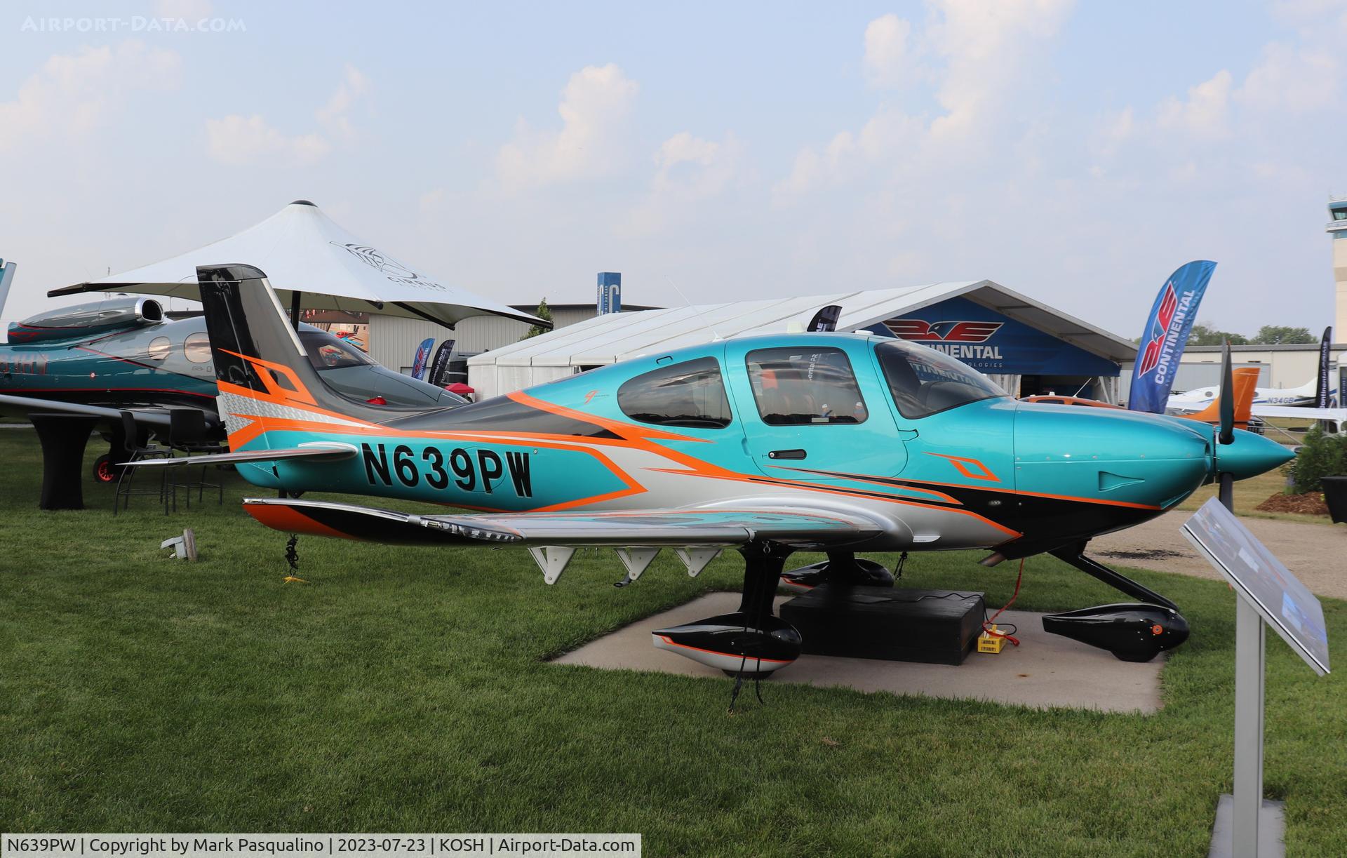 N639PW, 2023 Cirrus SE22T C/N 9172, Cirrus SR22T