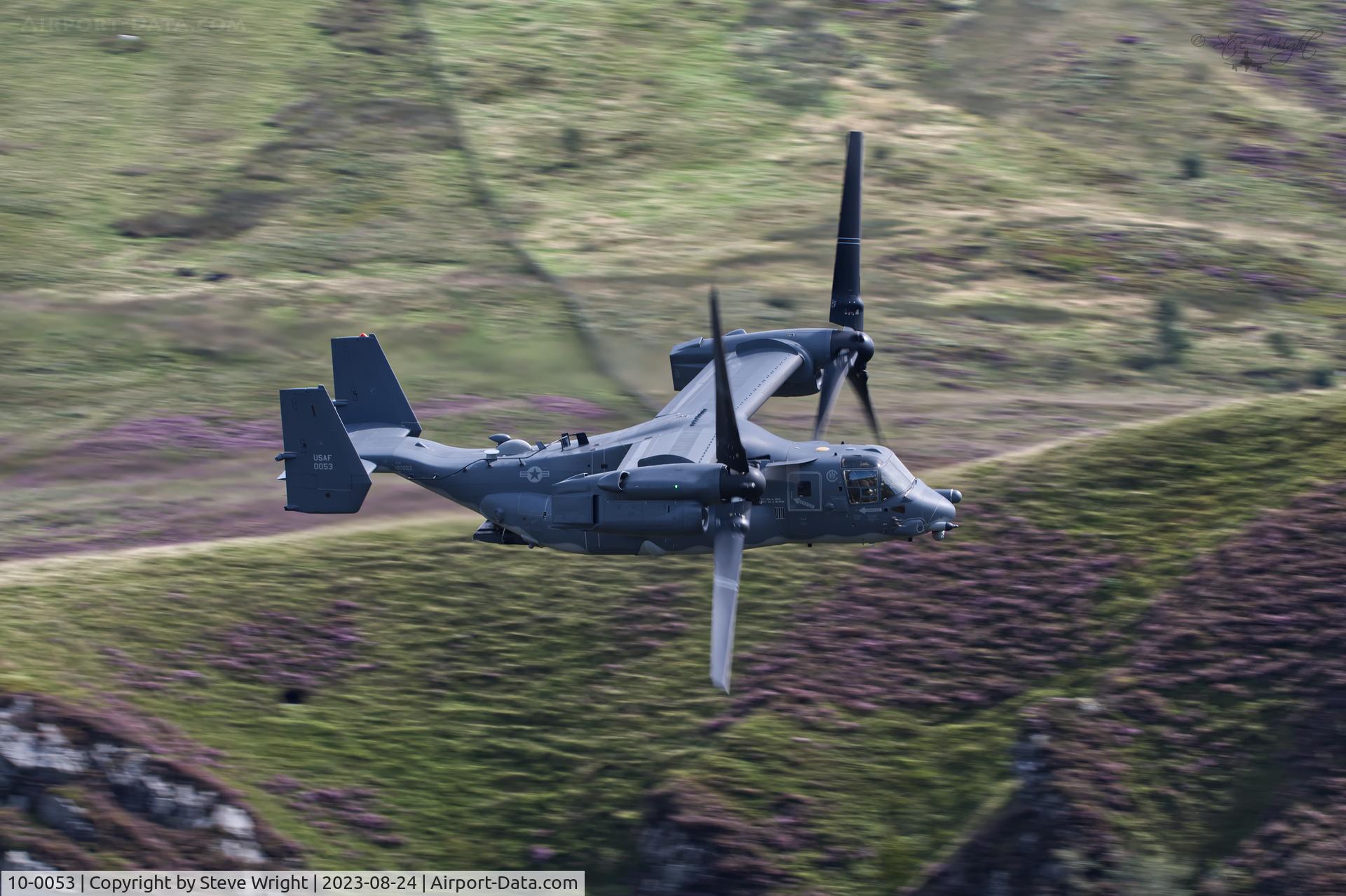 10-0053, 2010 Bell-Boeing CV-22B Osprey Osprey C/N D1029, Cad West, Mach Loop. Wales UK