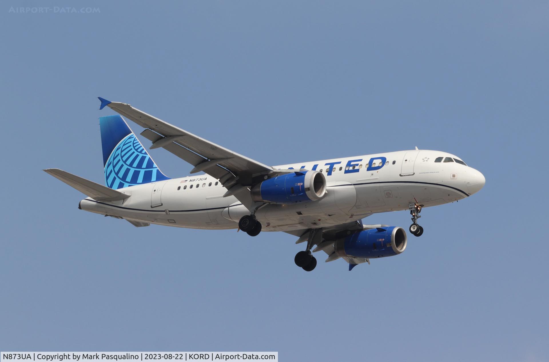 N873UA, 2003 Airbus A319-132 C/N 2004, Airbus A319-132