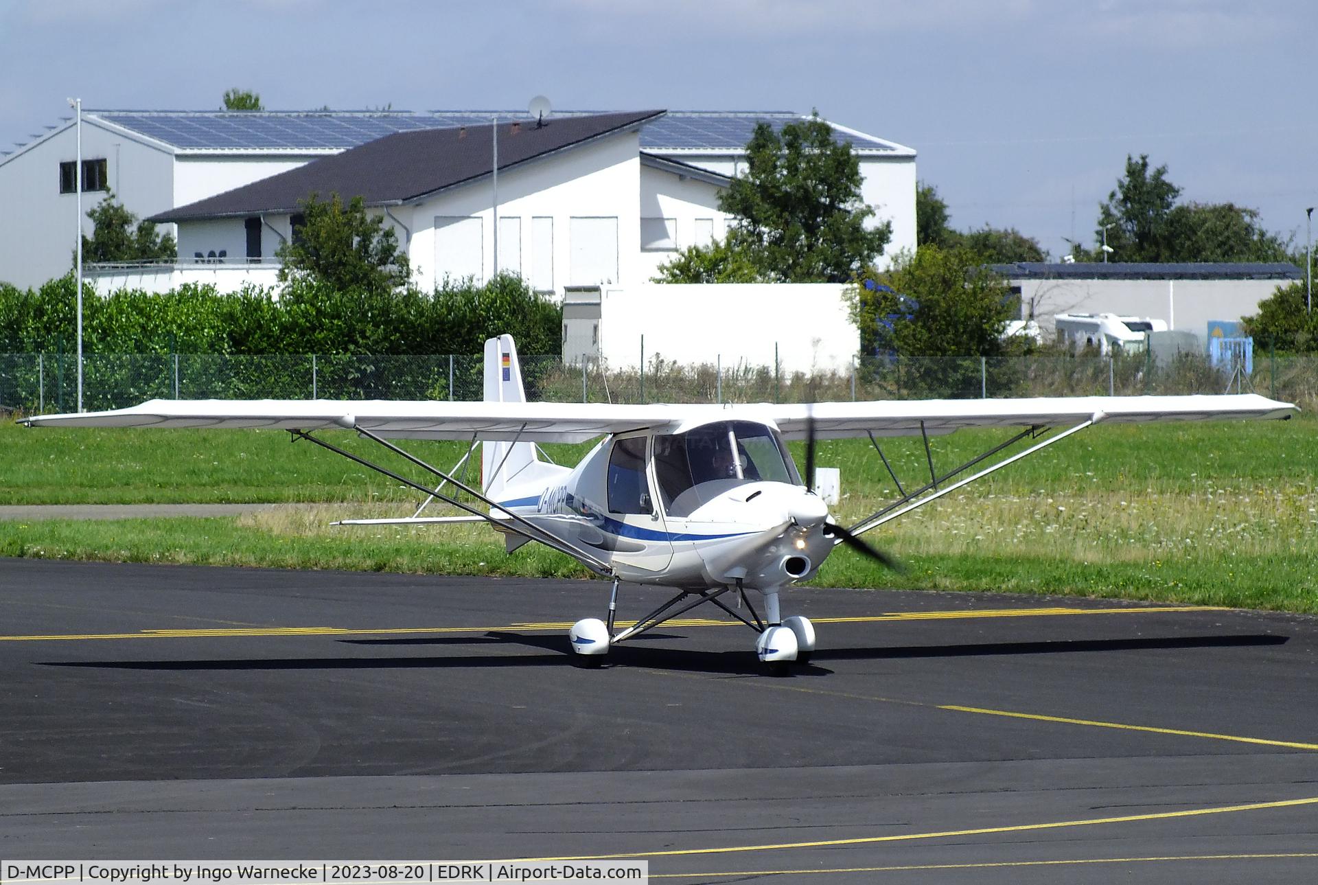 D-MCPP, Comco Ikarus C42B C/N 0051, Comco Ikarus C42B at Koblenz-Winningen airfield