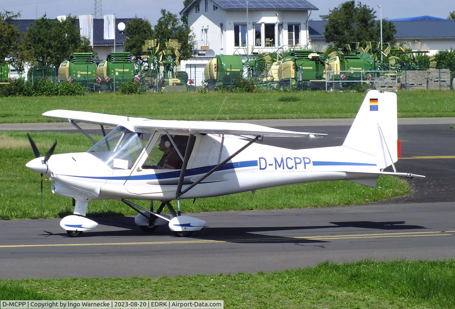 D-MCPP, Comco Ikarus C42B C/N 0051, Comco Ikarus C42B at Koblenz-Winningen airfield