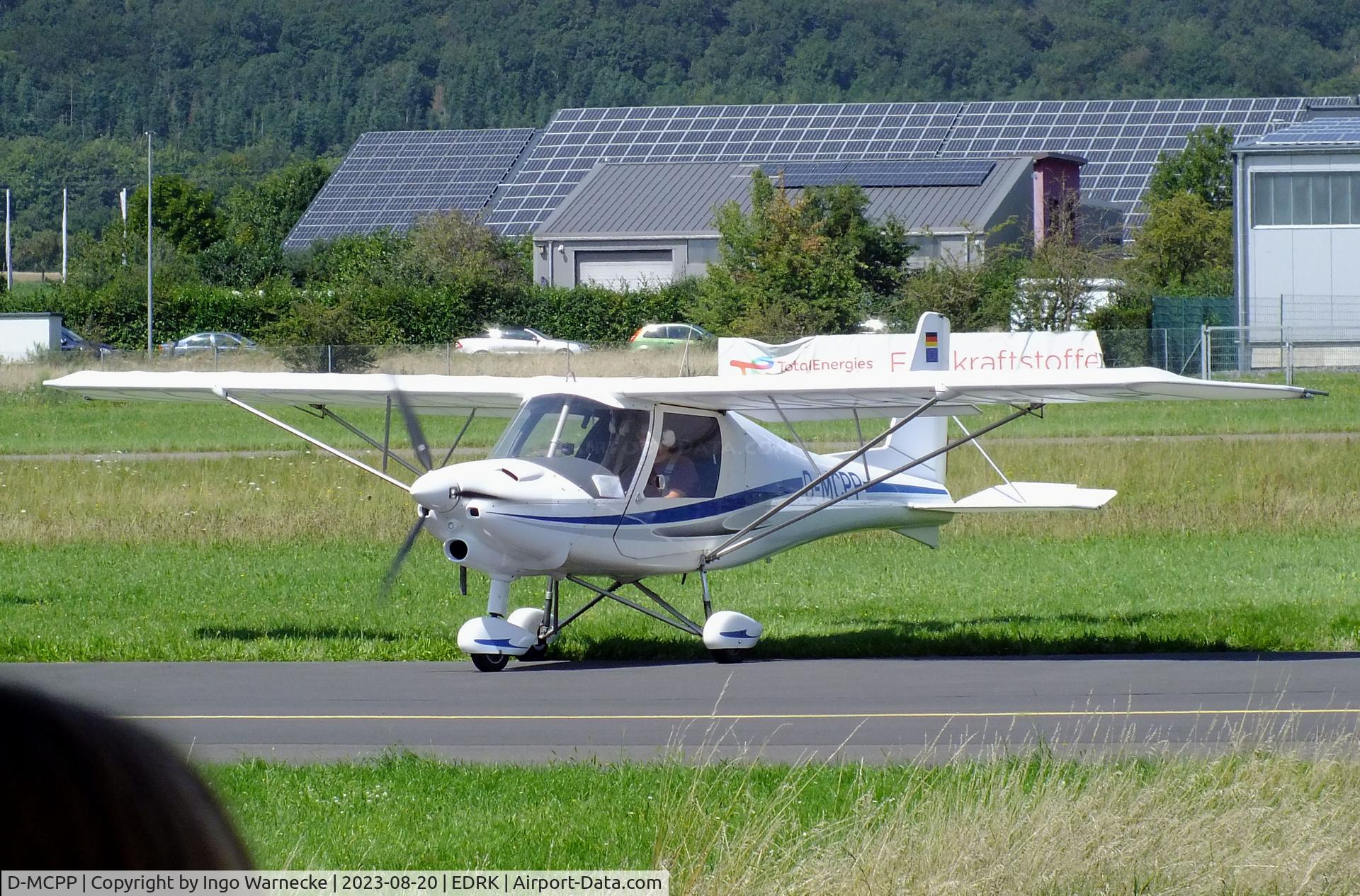 D-MCPP, Comco Ikarus C42B C/N 0051, Comco Ikarus C42B at Koblenz-Winningen airfield