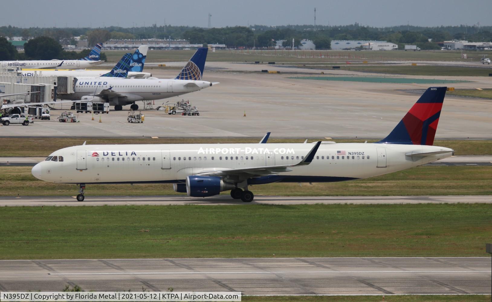N395DZ, 2019 Airbus A321-211 C/N 9126, DAL A321 zx ATL-TPA