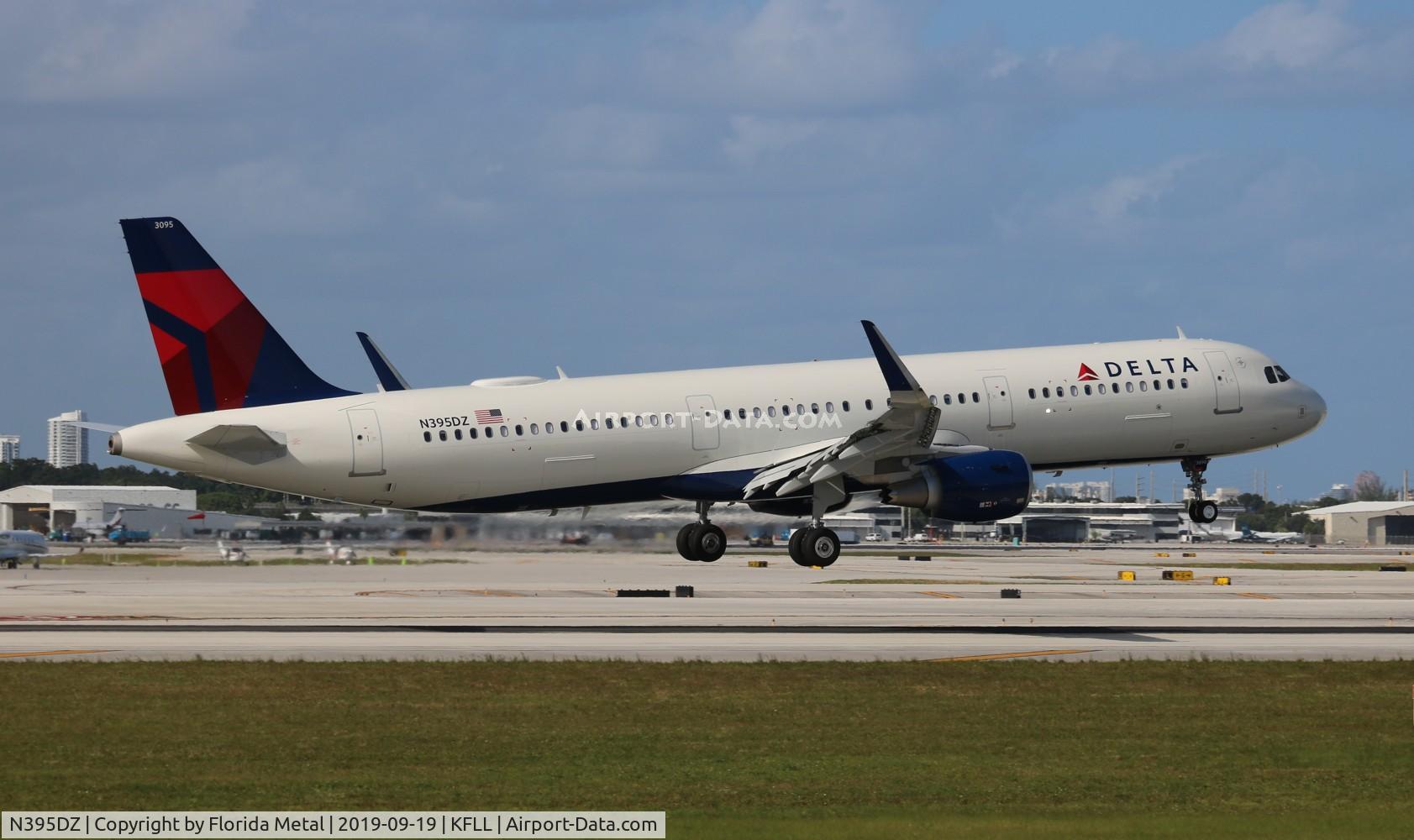 N395DZ, 2019 Airbus A321-211 C/N 9126, DAL A321 zx ATL-FLL