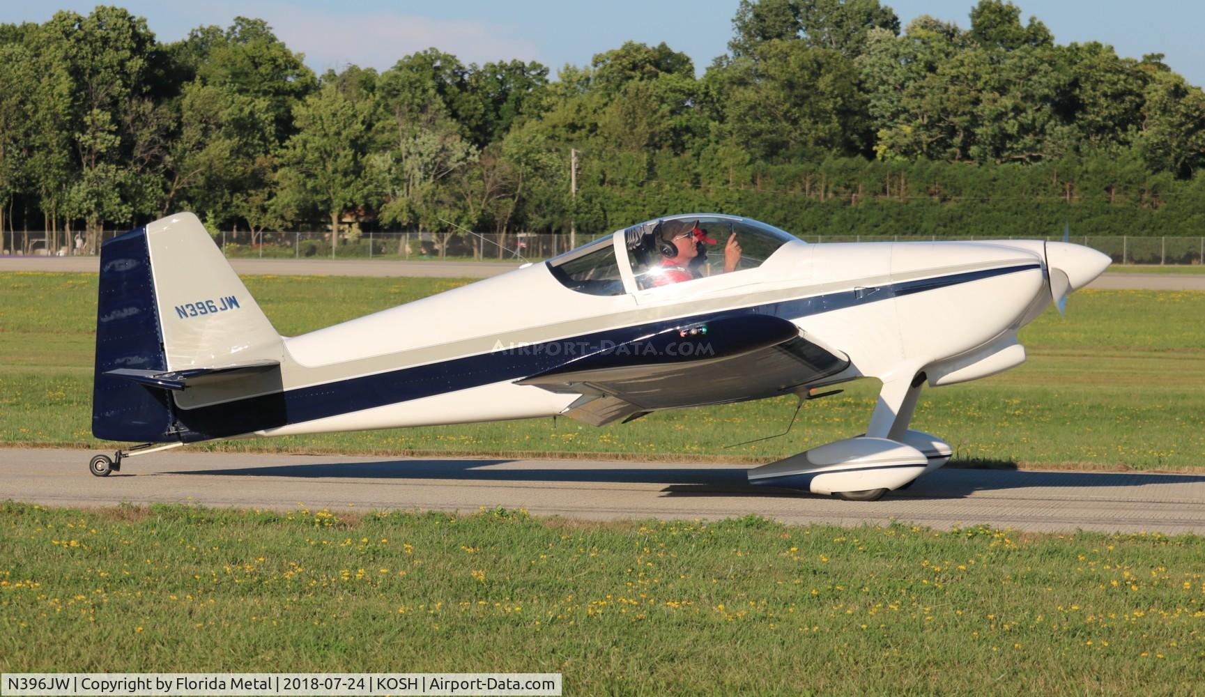 N396JW, 2000 Vans RV-6 C/N 24501, RV-6 zx