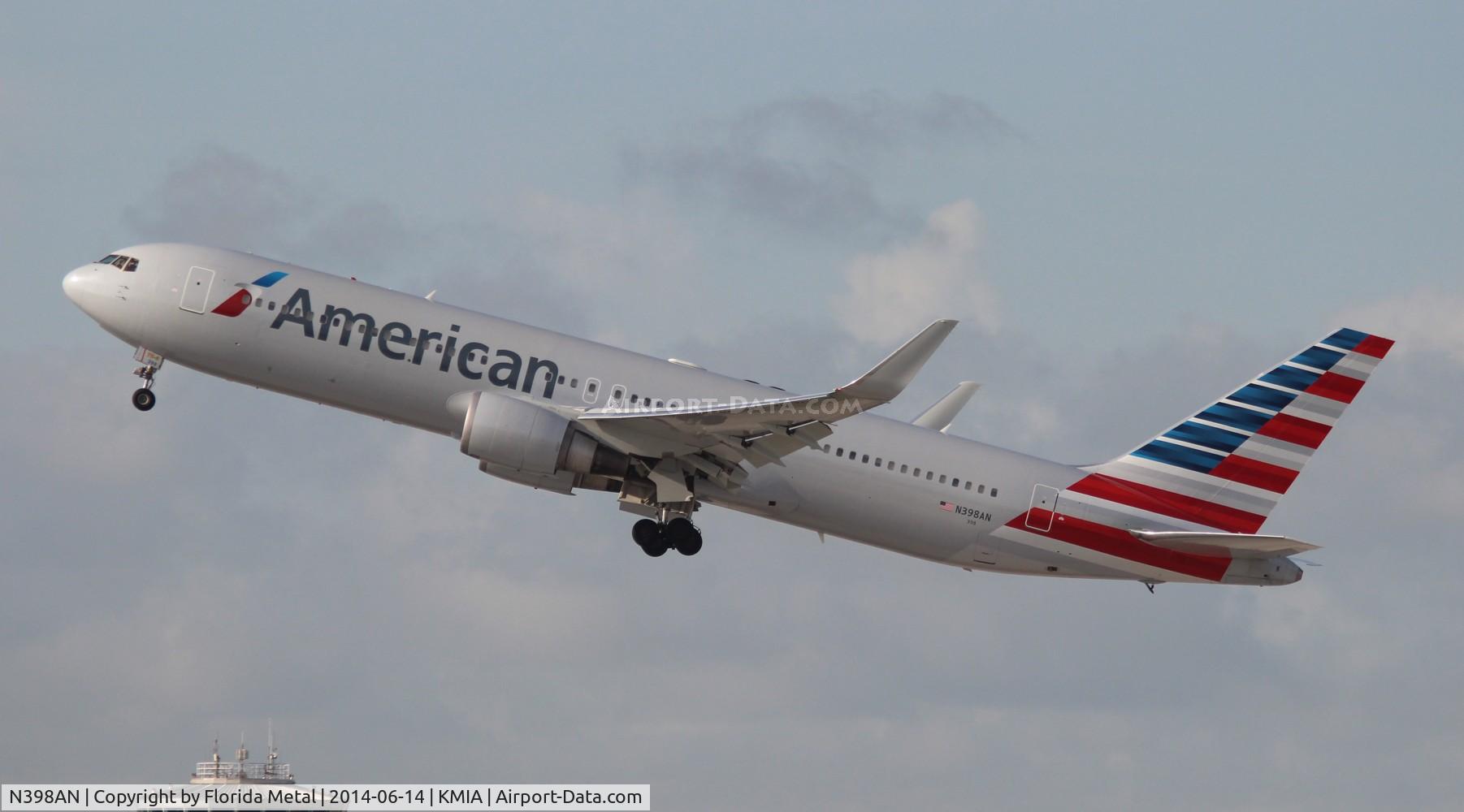 N398AN, 1999 Boeing 767-323ER C/N 29605, AAL 763 nc zx MIA-LIM