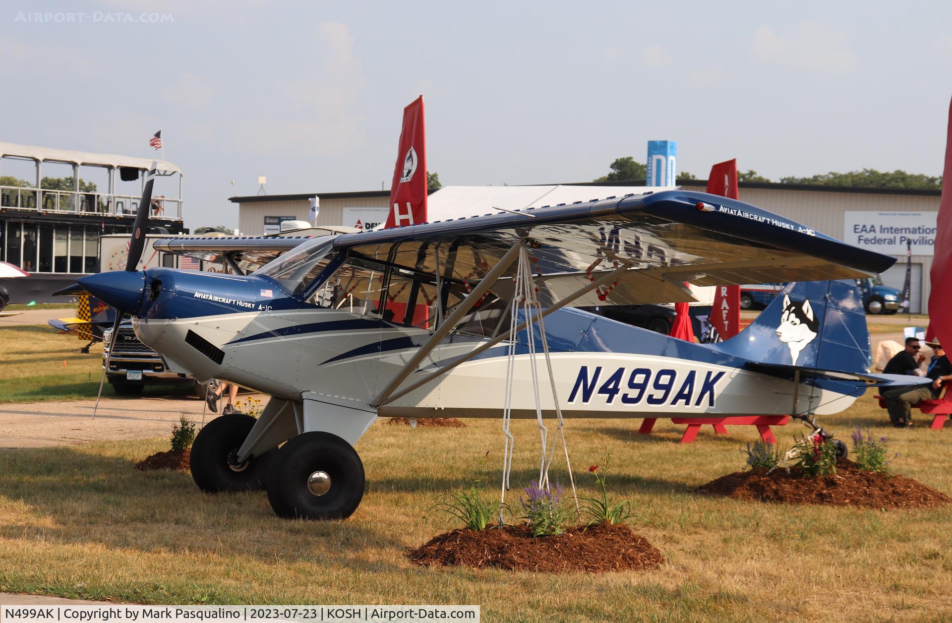 N499AK, 2022 Aviat A-1C-180 Husky C/N 3396, Aviat A-1C-180