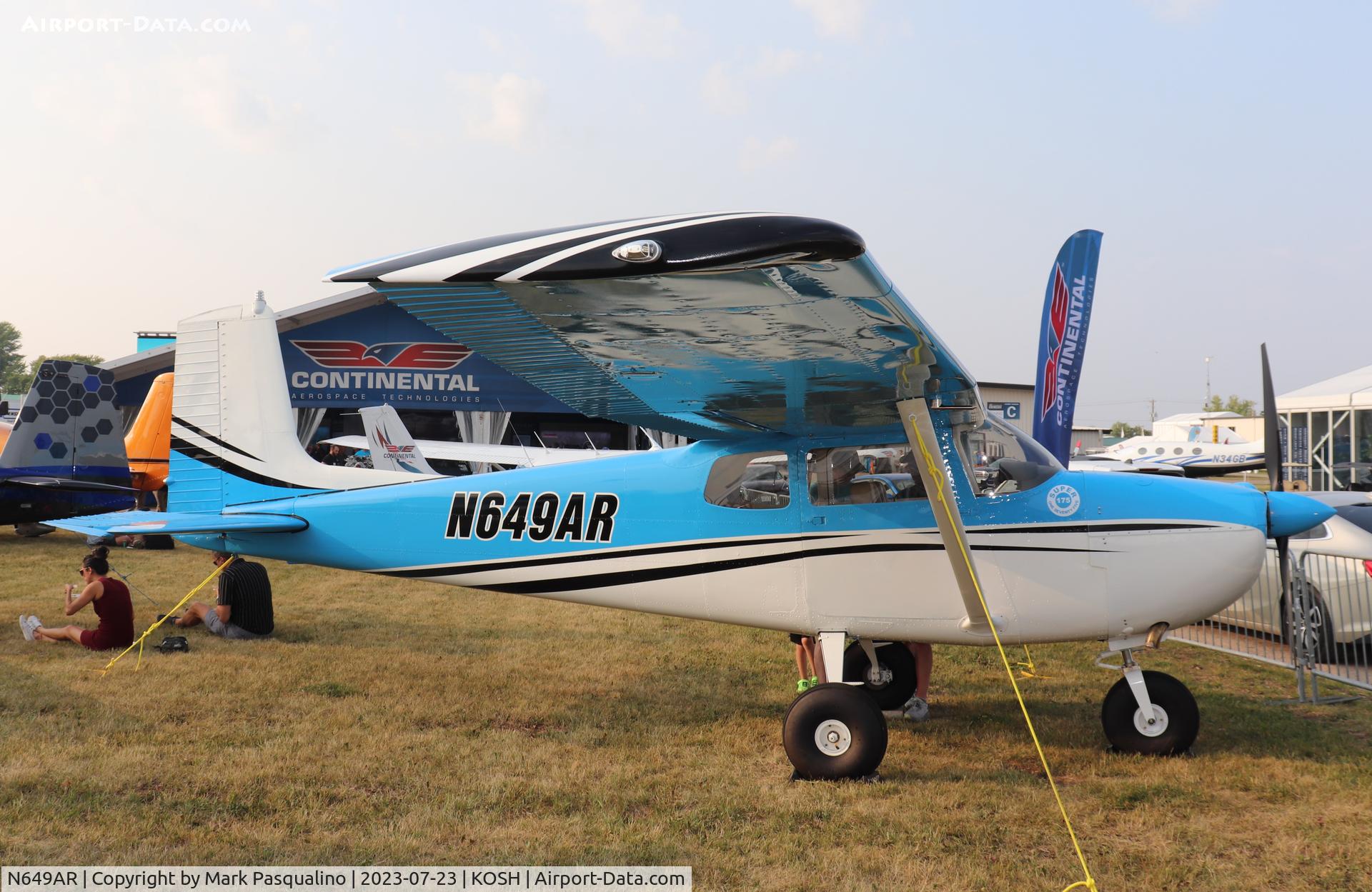 N649AR, 1959 Cessna 175 Skylark C/N 55953, Cessna 175