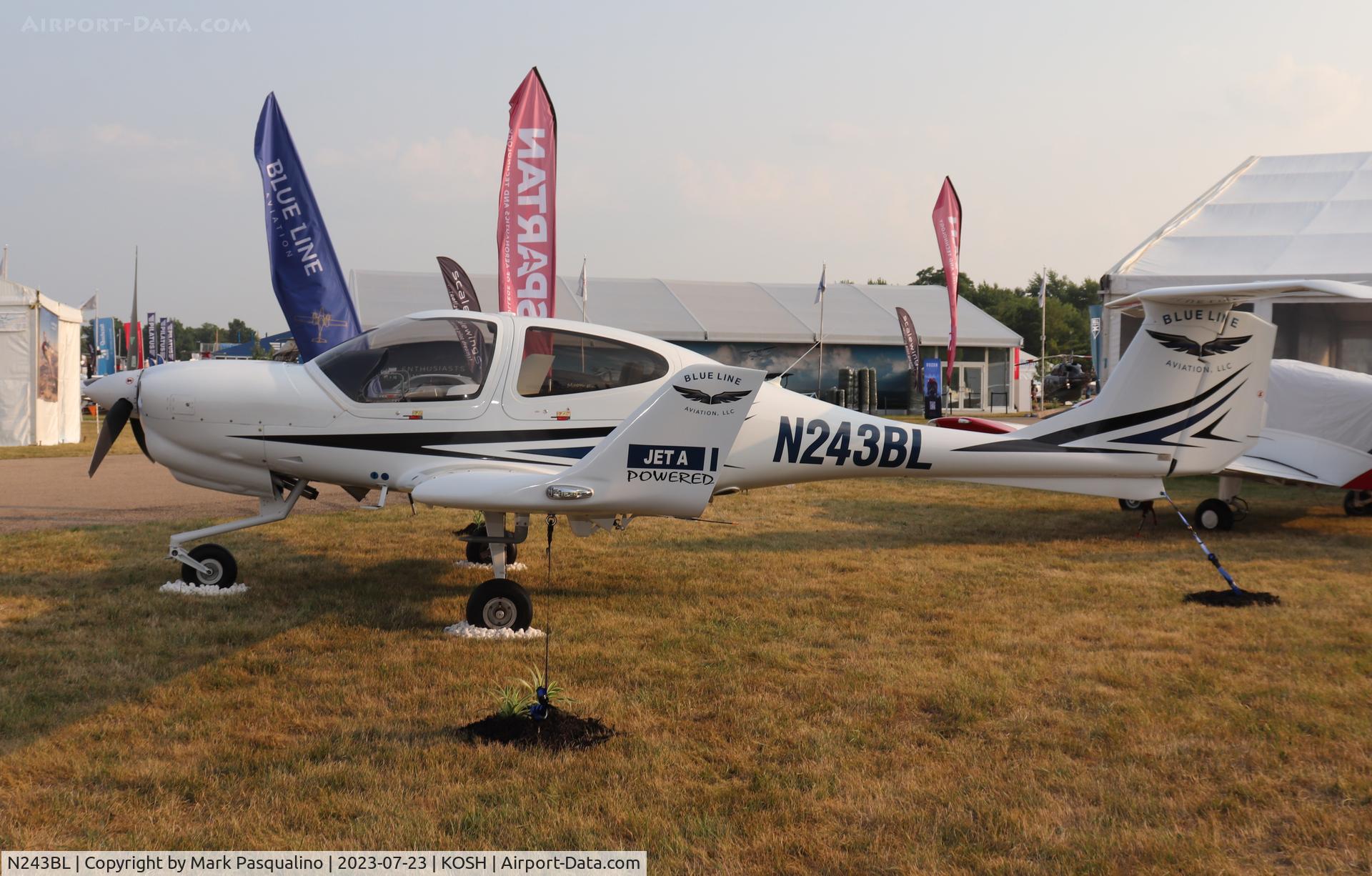 N243BL, 2023 Diamond DA-40 NG Diamond Star Diamond Star C/N 40.NC221, Diamond DA 40 NG