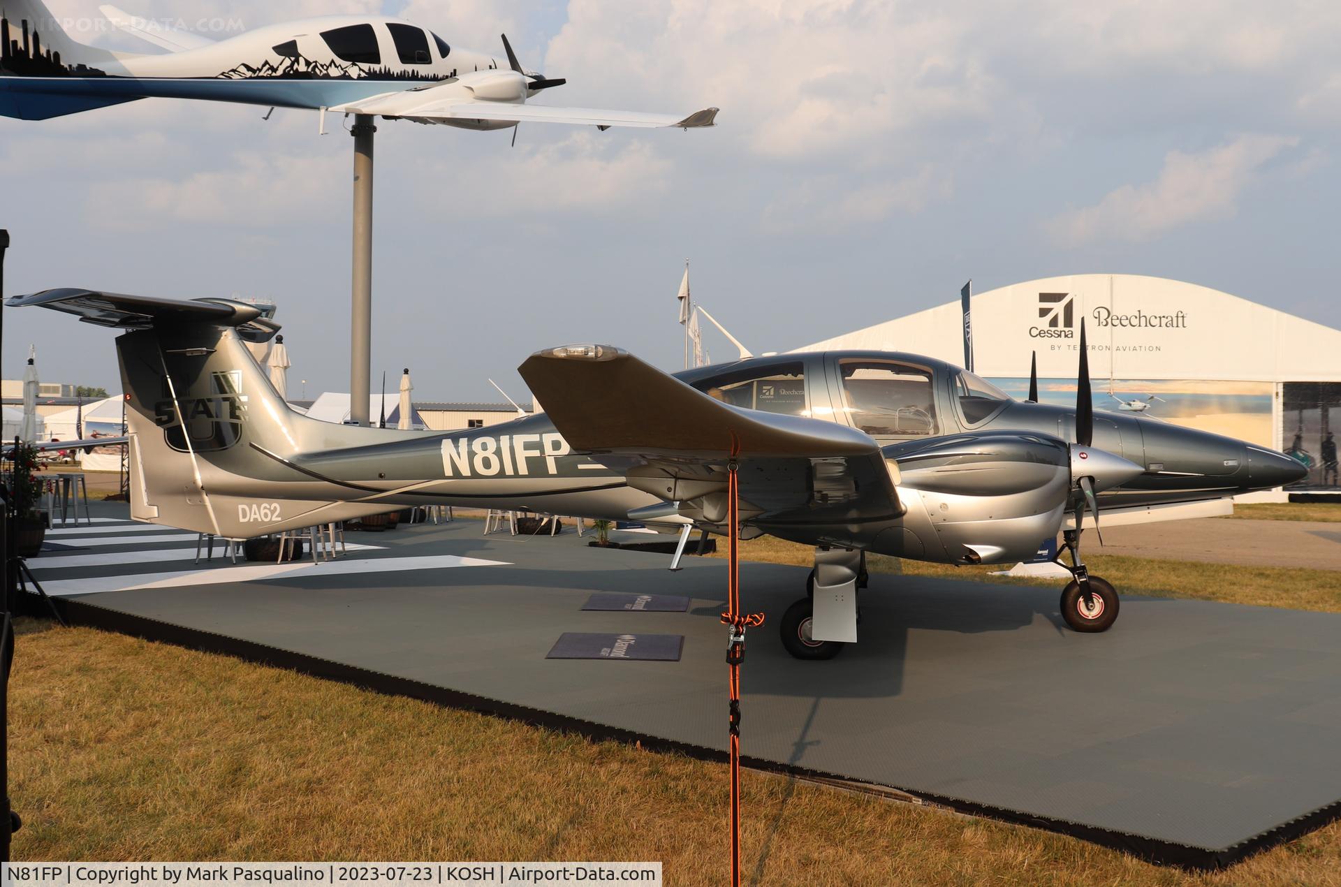 N81FP, 2016 Diamond DA-62 C/N 62.037, Diamond DA 62