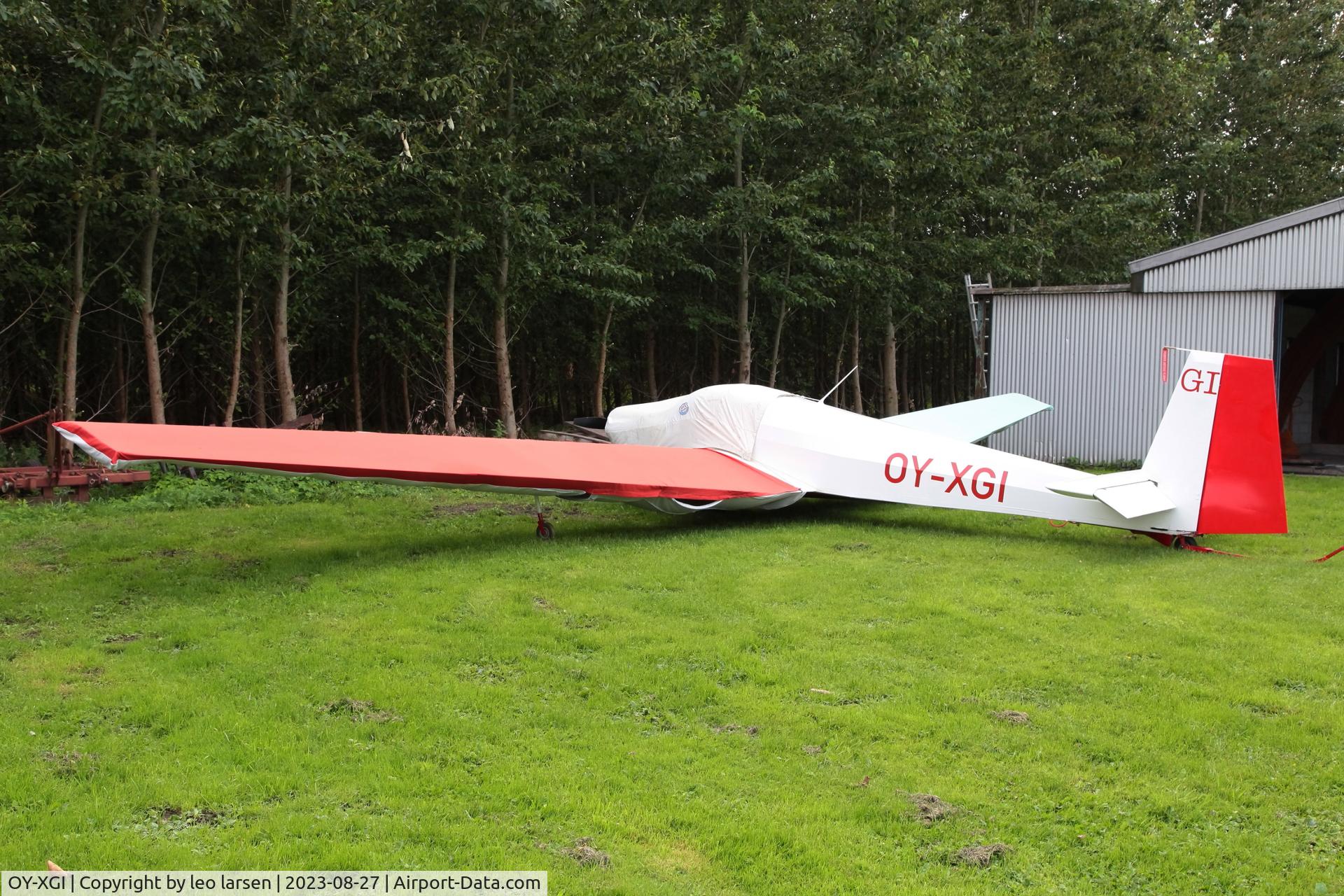 OY-XGI, 1971 Sportavia-Putzer SF-25C Falke C/N 4829, Kongsted Denmark 27.8.2023