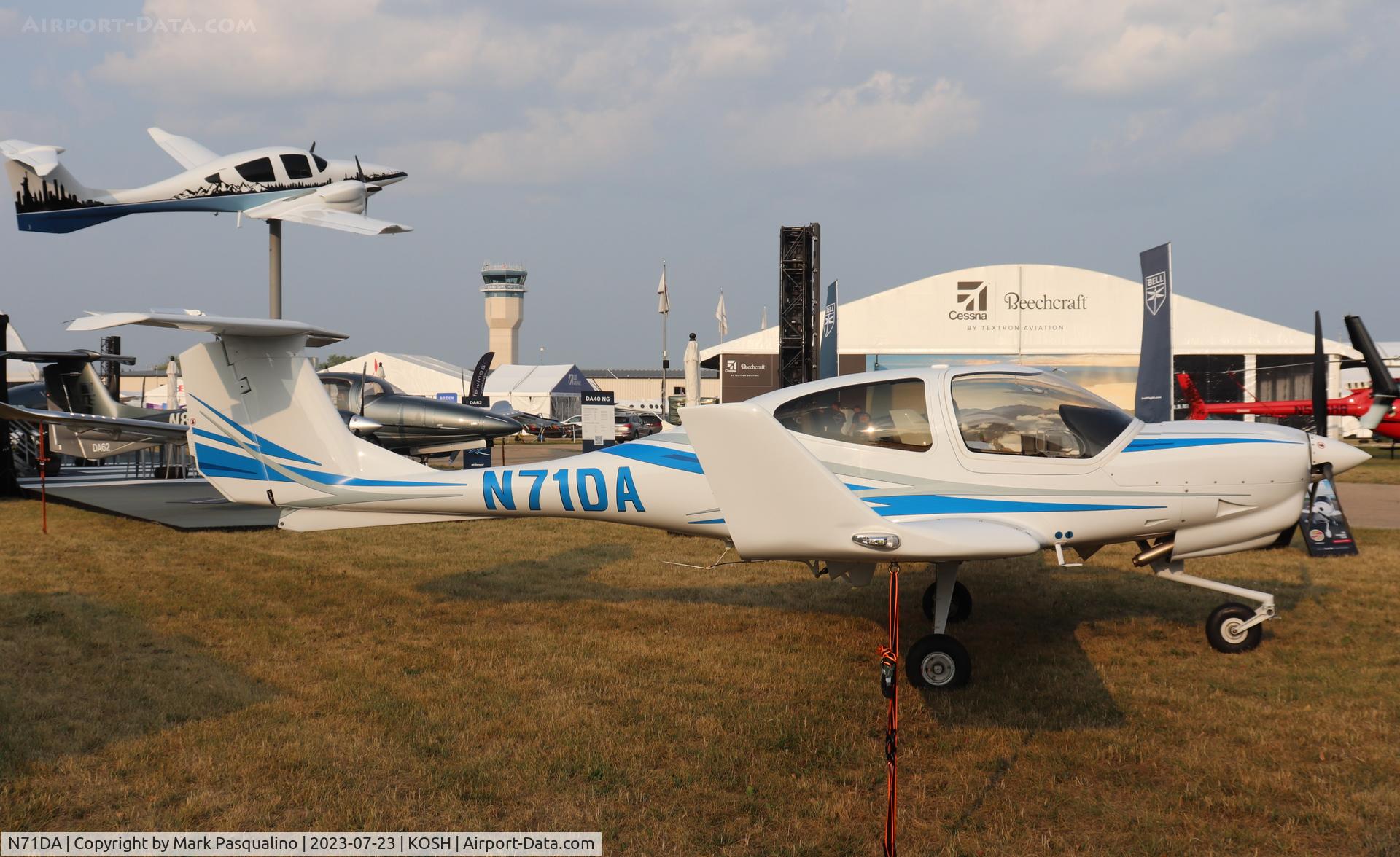 N71DA, 2020 Diamond DA-40 NG Diamond Star C/N 40.NC104, Diamond DA-40 NG