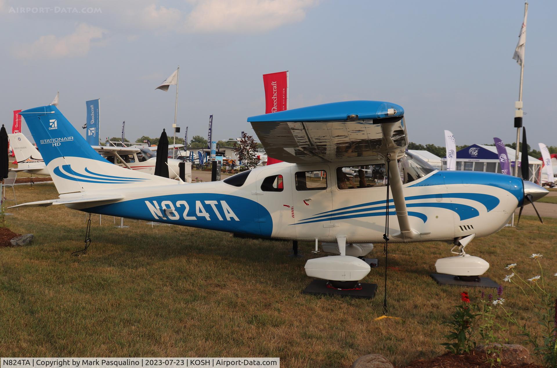 N824TA, 2023 Cessna T206H Turbo Stationair C/N T20609724, Cessna T206H