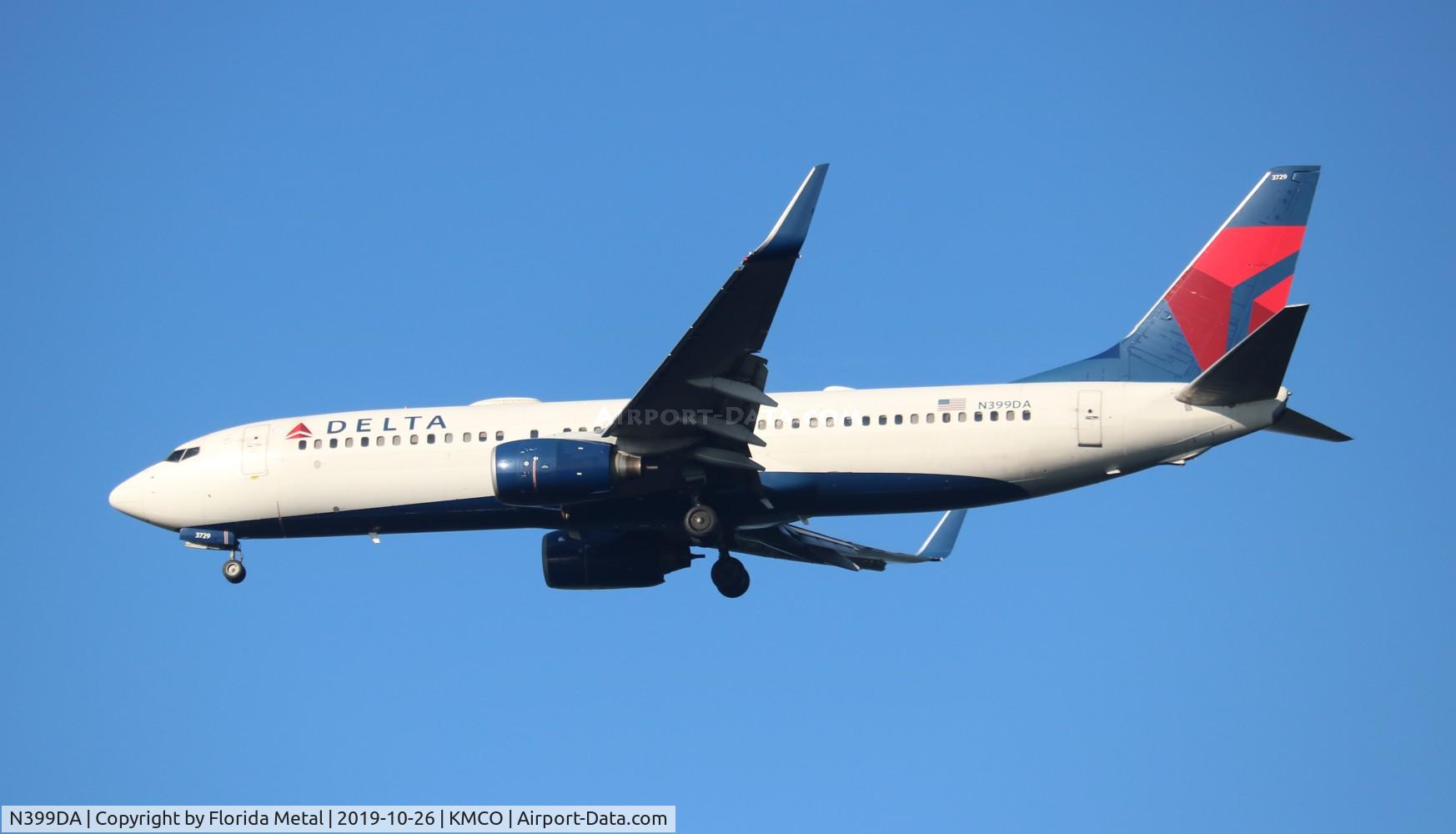 N399DA, 2000 Boeing 737-832 C/N 30379, DAL 738 zx CVG-MCO
