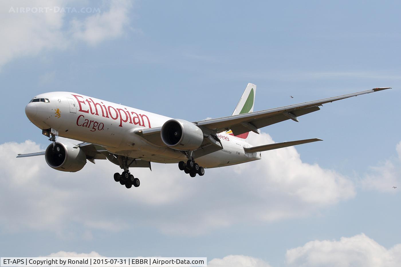ET-APS, 2012 Boeing 777-F6N C/N 41846, at bru
