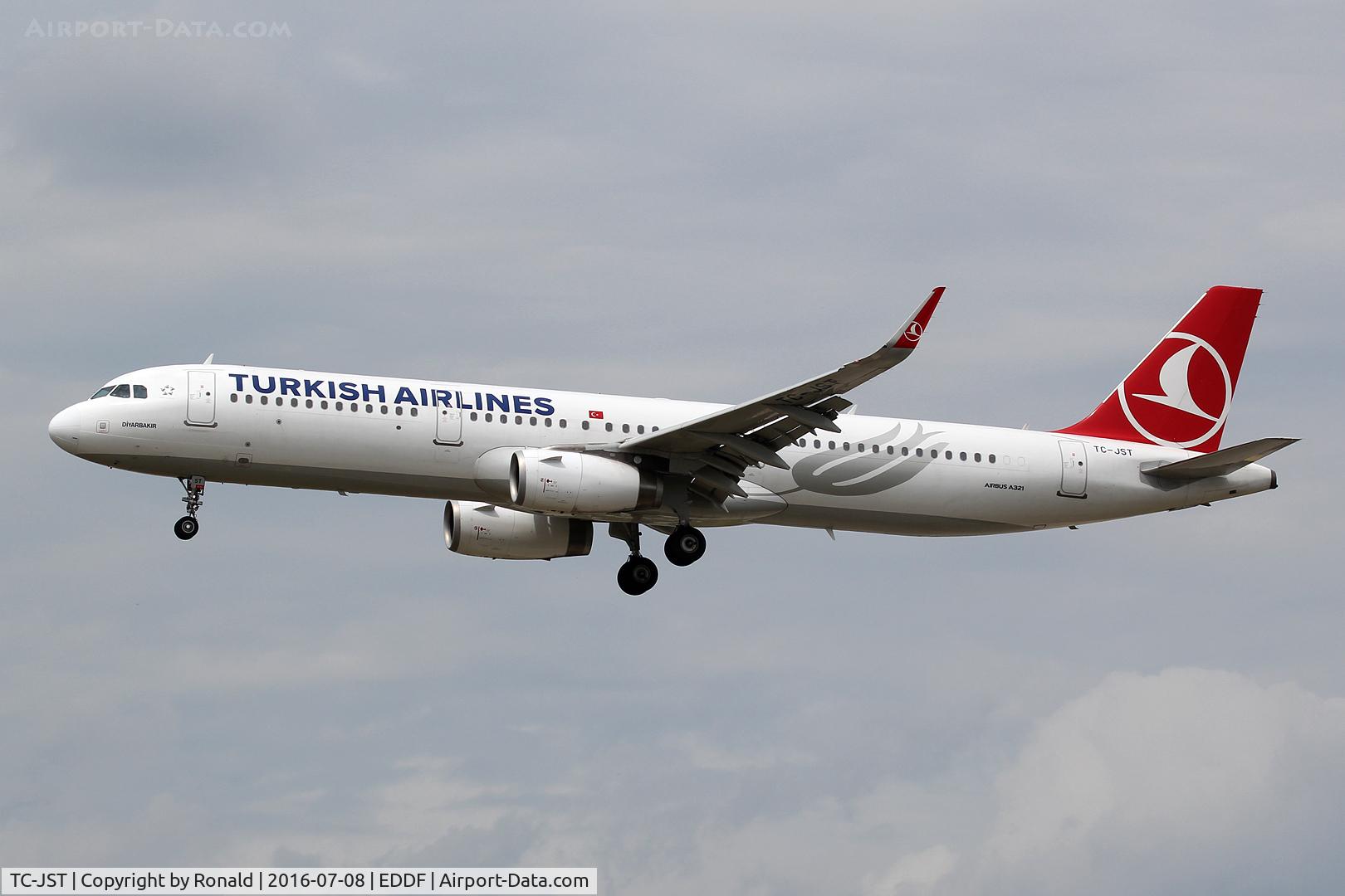 TC-JST, 2015 Airbus A321-231 C/N 6682, at fra