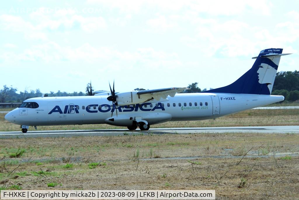 F-HXKE, 2023 ATR 72-600 C/N 1650, Taxiing