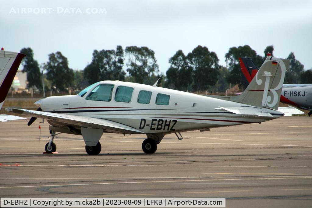 D-EBHZ, Beech A36 Bonanza 36 C/N E-2717, Parked