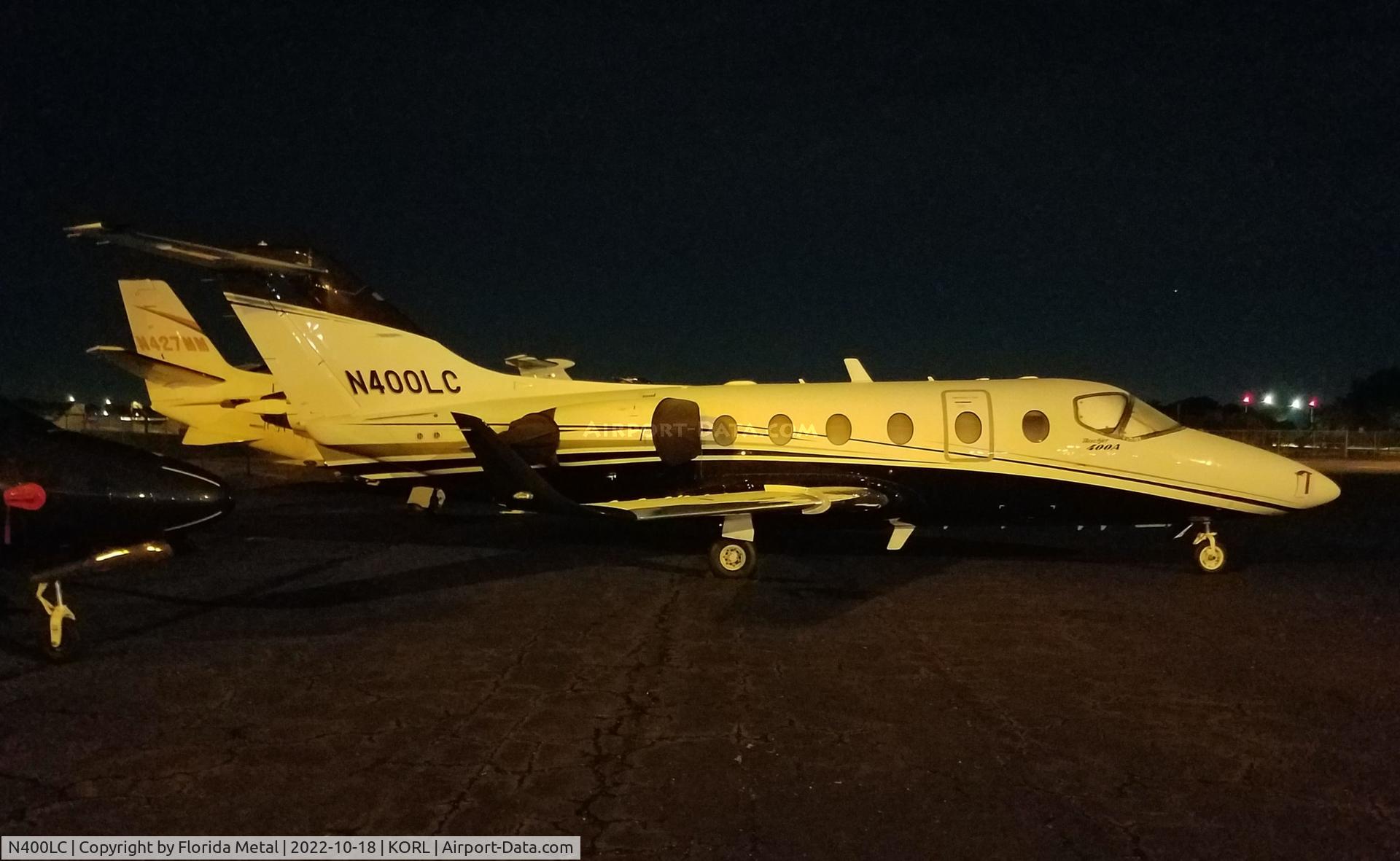N400LC, 2001 Raytheon Aircraft Company 400A C/N RK-324, Beechjet 400 zx