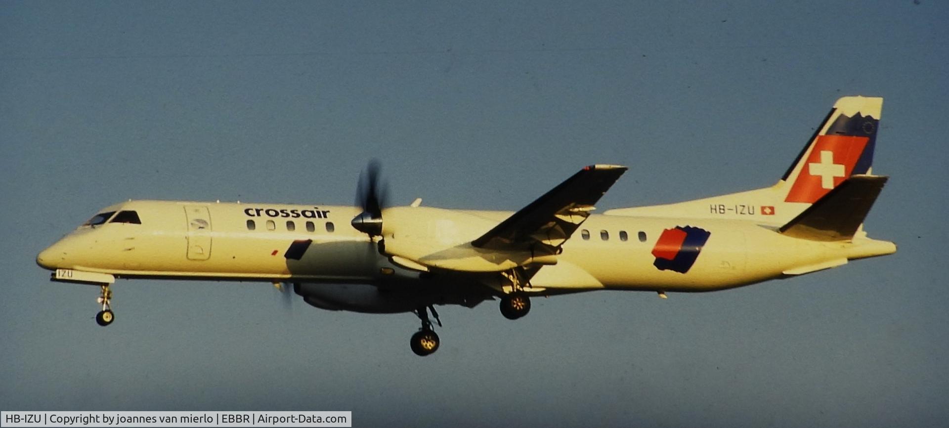 HB-IZU, 1996 Saab 2000 C/N 2000-037, Slide scan