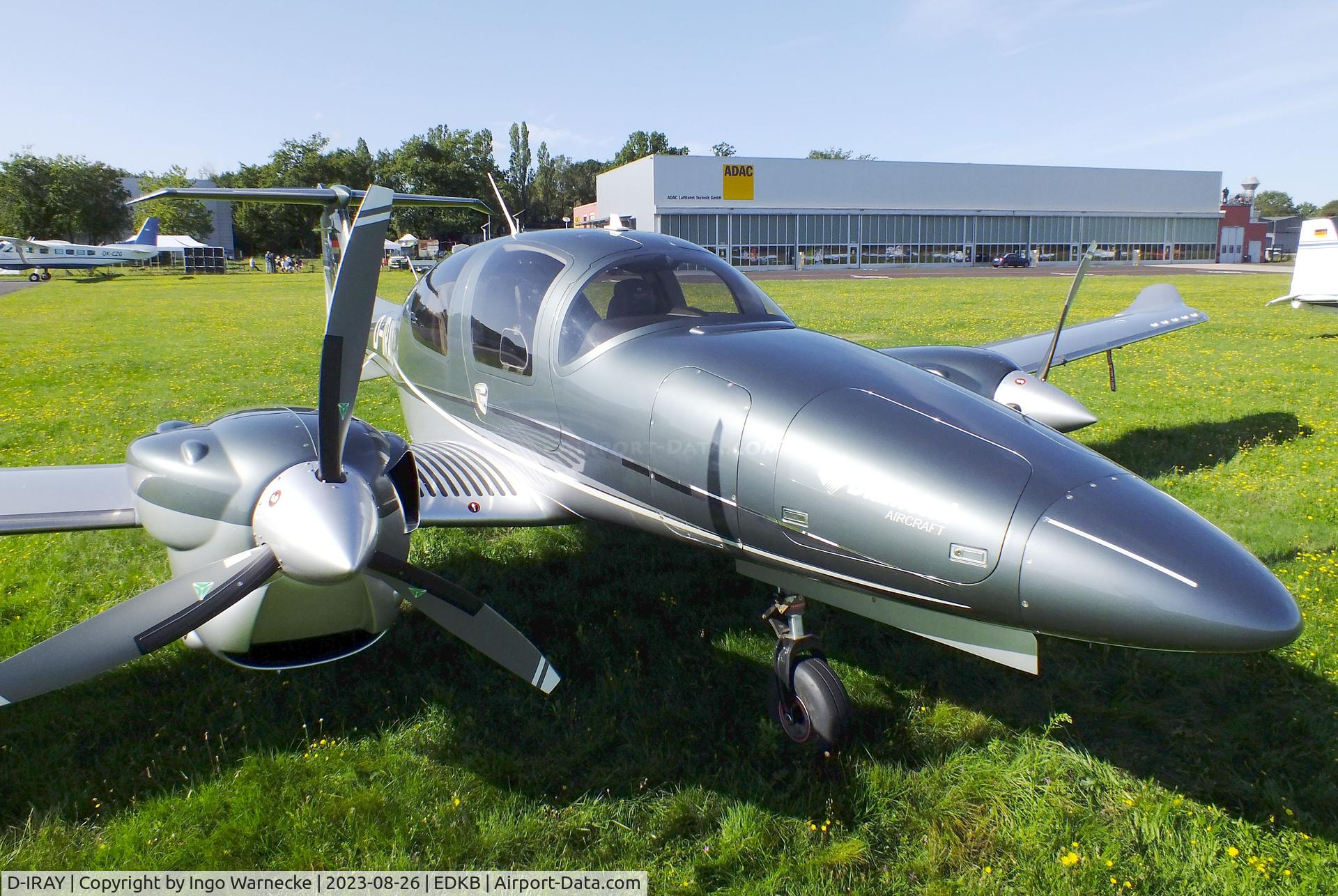 D-IRAY, 2016 Diamond DA-62 C/N 62.047, Diamond DA-62 at Bonn-Hangelar airfield during the Grumman Fly-in 2023