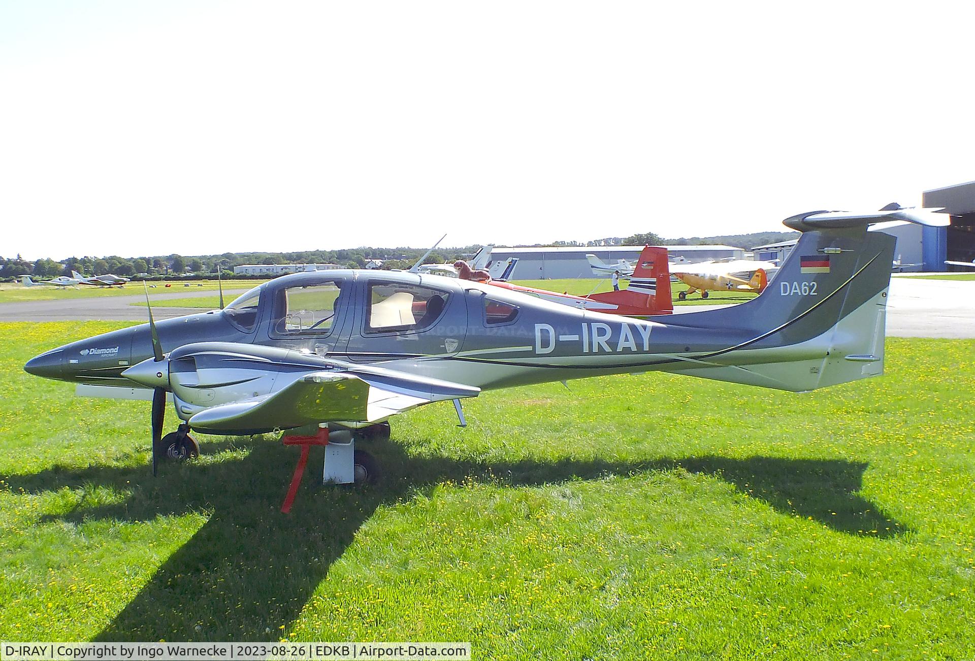 D-IRAY, 2016 Diamond DA-62 C/N 62.047, Diamond DA-62 at Bonn-Hangelar airfield during the Grumman Fly-in 2023