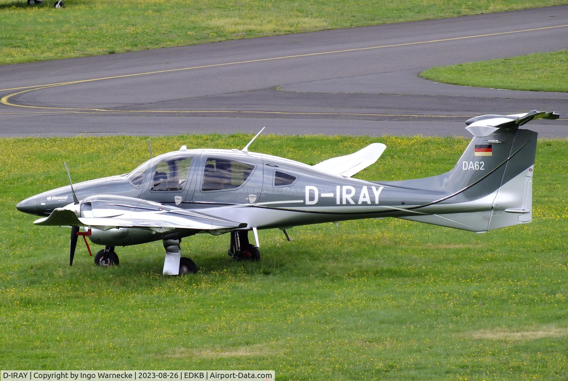 D-IRAY, 2016 Diamond DA-62 C/N 62.047, Diamond DA-62 at Bonn-Hangelar airfield during the Grumman Fly-in 2023
