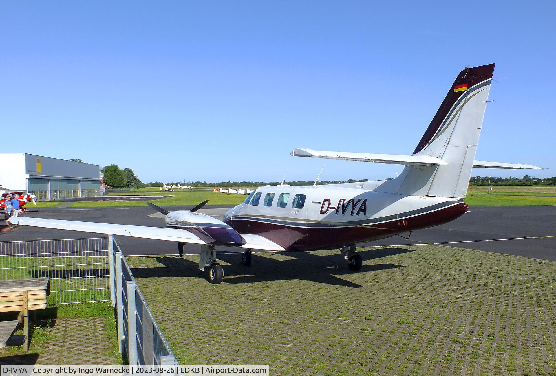 D-IVYA, 1982 Cessna T303 Crusader C/N T30300014, Cessna T303 Crusader at Bonn-Hangelar airfield during the Grumman Fly-in 2023