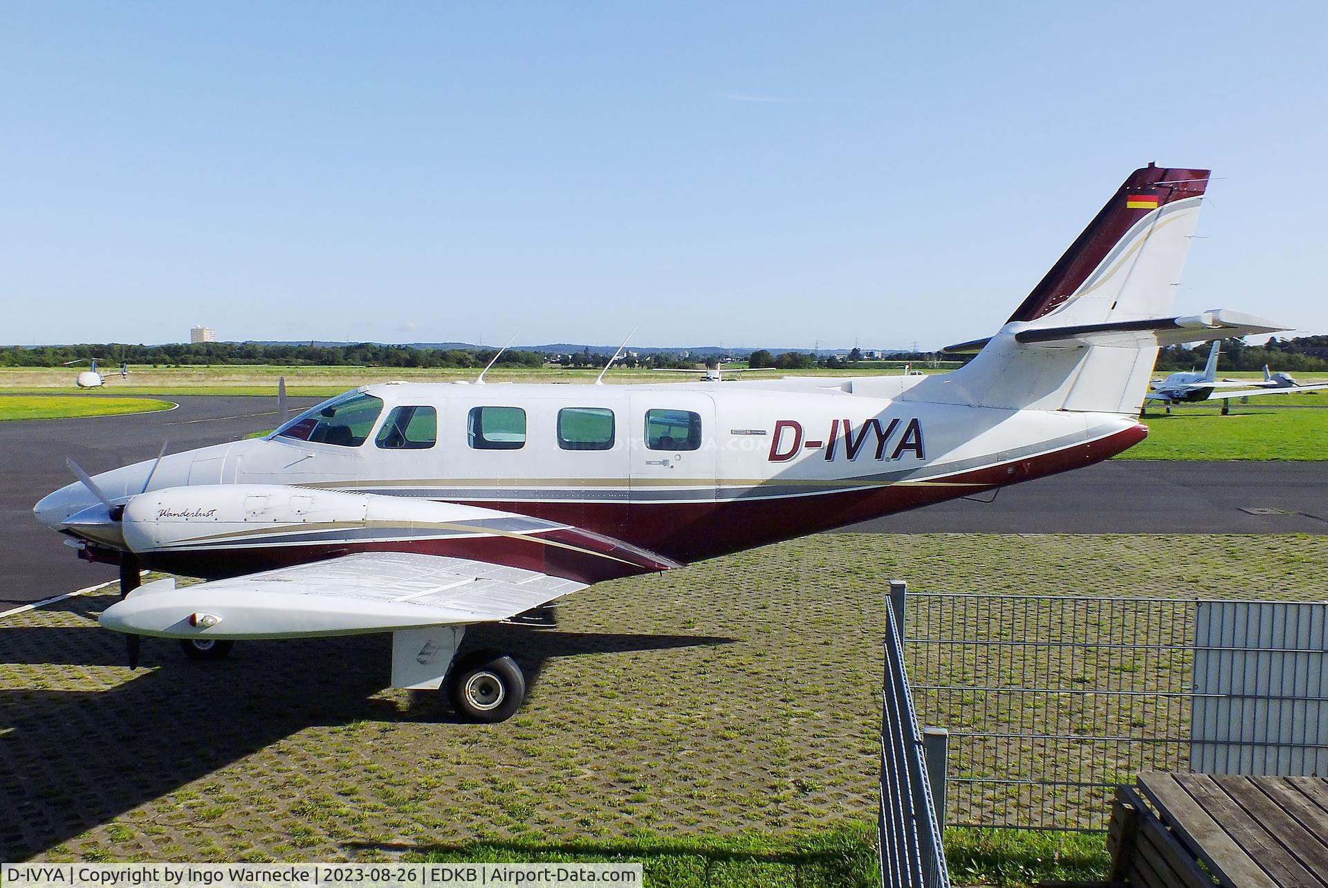D-IVYA, 1982 Cessna T303 Crusader C/N T30300014, Cessna T303 Crusader at Bonn-Hangelar airfield during the Grumman Fly-in 2023