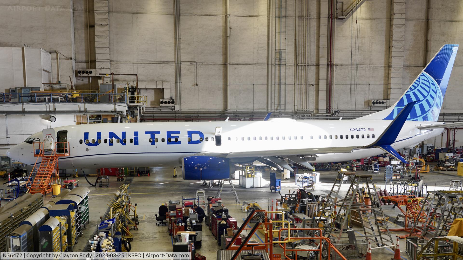 N36472, 2013 Boeing 737-924/ER C/N 31653, SFO 2023.