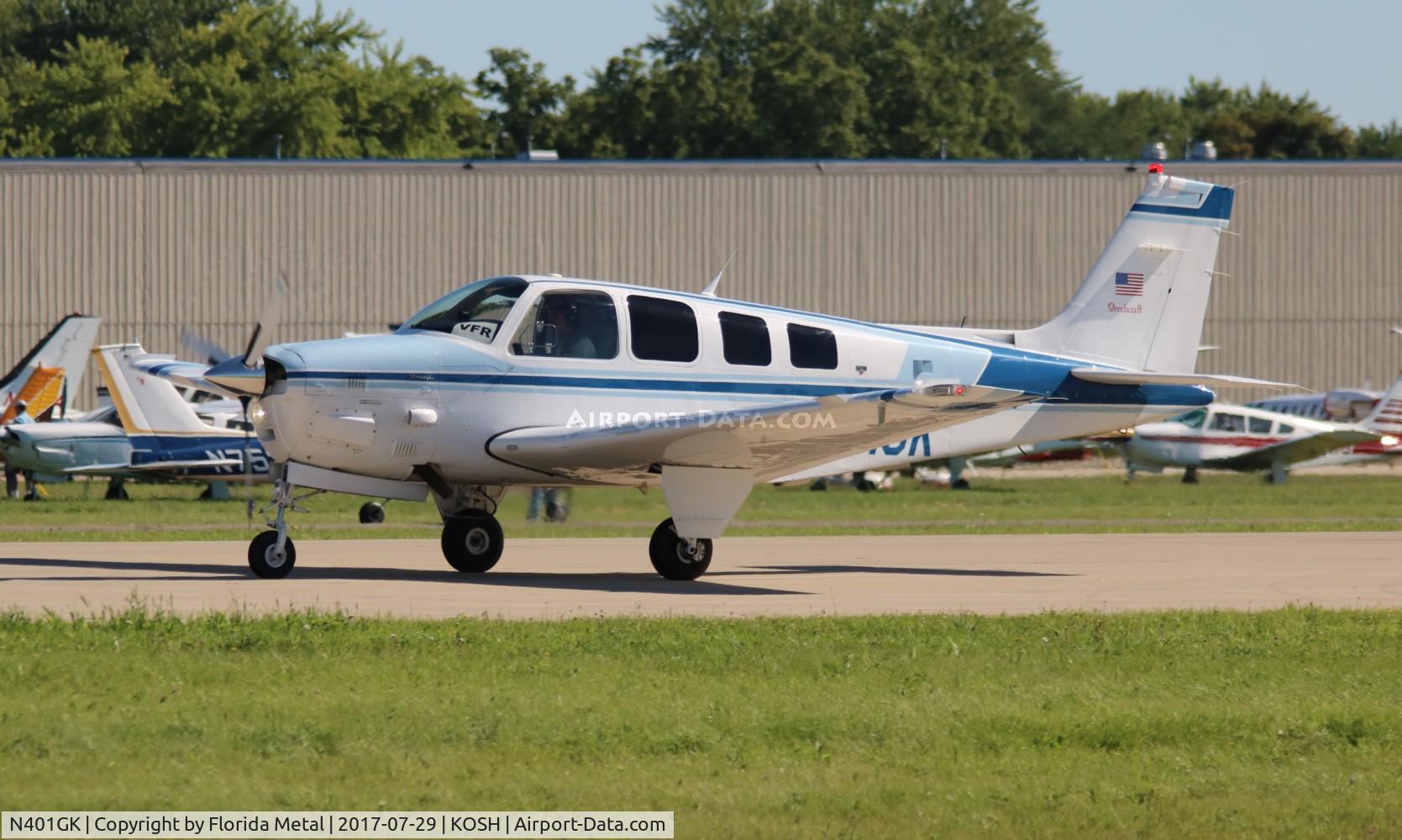 N401GK, 1986 Beech B36TC Bonanza C/N EA-459, Bonanza 36 zx
