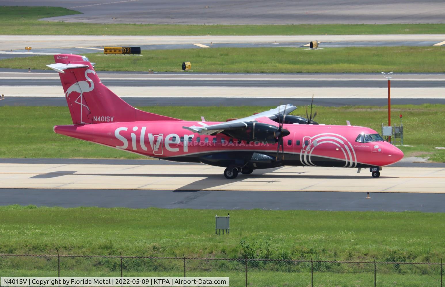 N401SV, 2017 ATR 42-600 C/N 1216, SIL ATR-42 zx JAX-TPA