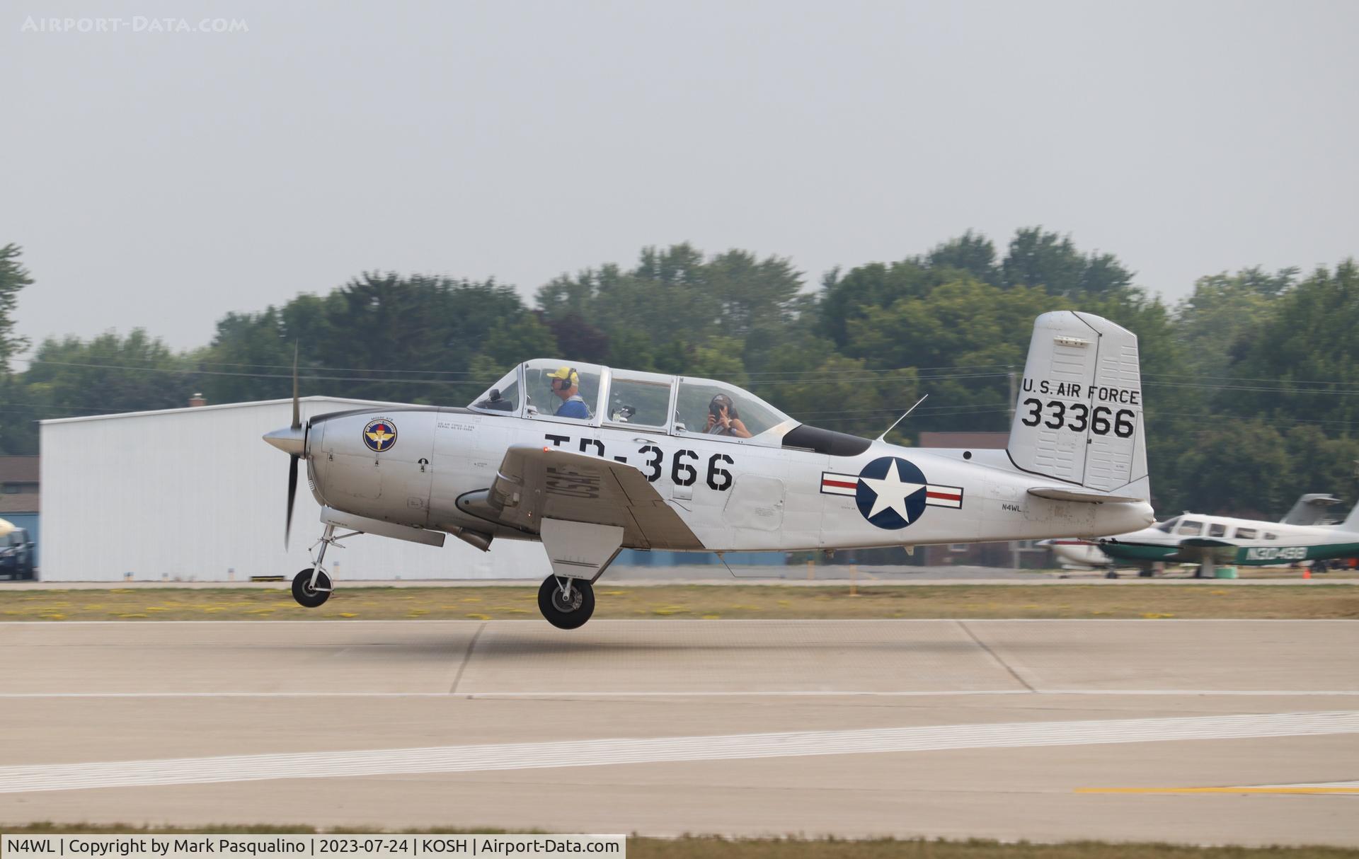 N4WL, Beech T-34A (A45) Mentor Mentor C/N G-127, Beech T-34A