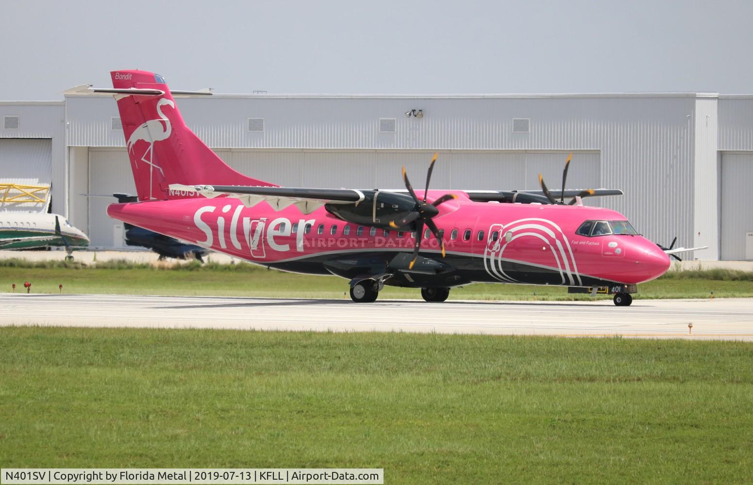 N401SV, 2017 ATR 42-600 C/N 1216, SIL ATR-42 zx BIM-FLL
