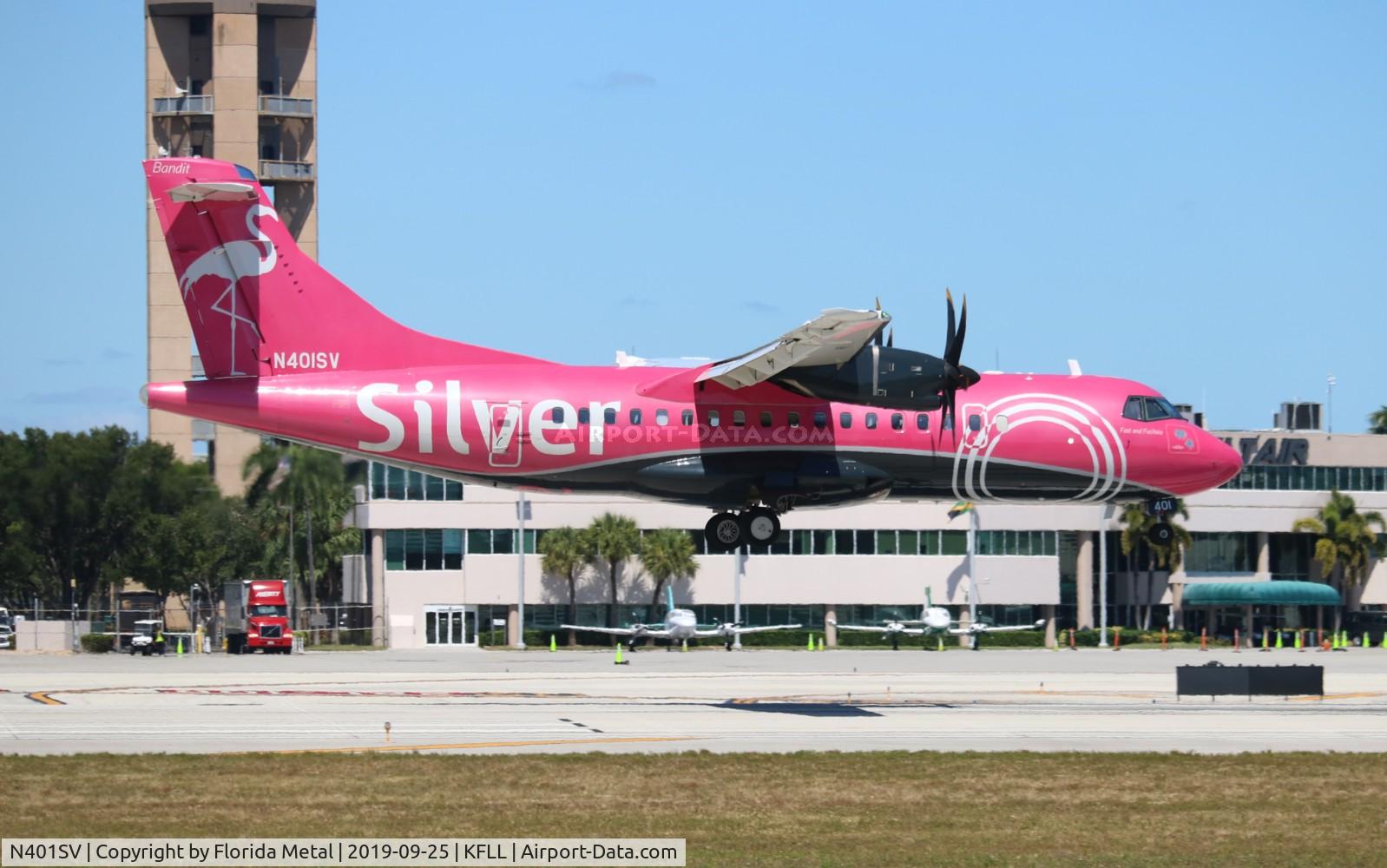 N401SV, 2017 ATR 42-600 C/N 1216, SIL ATR-42 zx FPO-FLL