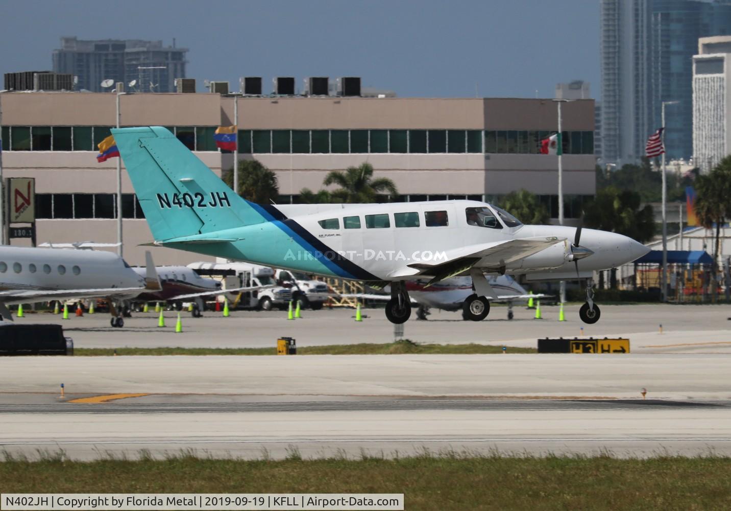 N402JH, 1980 Cessna 402C C/N 402C0500, C402 zx