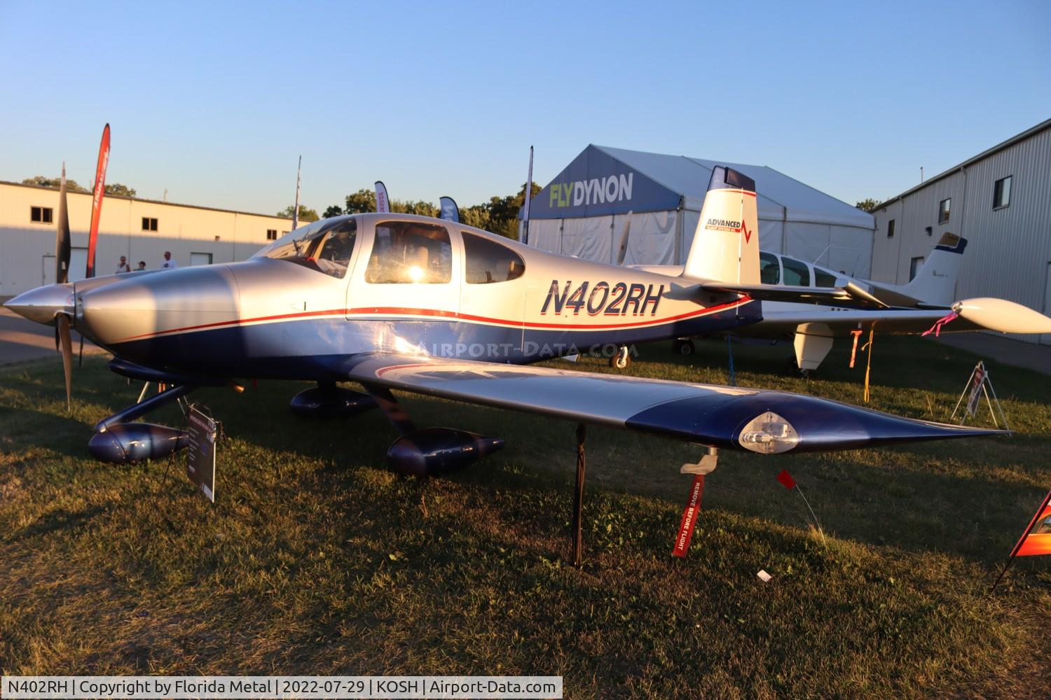 N402RH, 2008 Vans RV-10 C/N 40204, RV-10 zx
