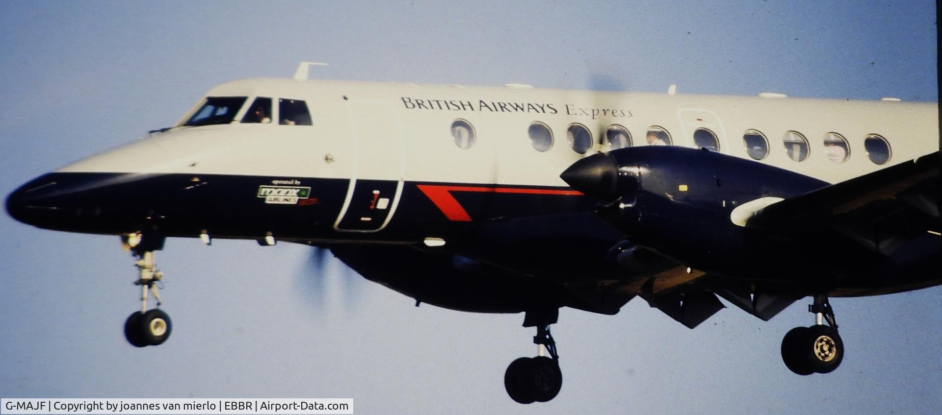 G-MAJF, 1992 British Aerospace Jetstream 41 C/N 41008, Slide scan