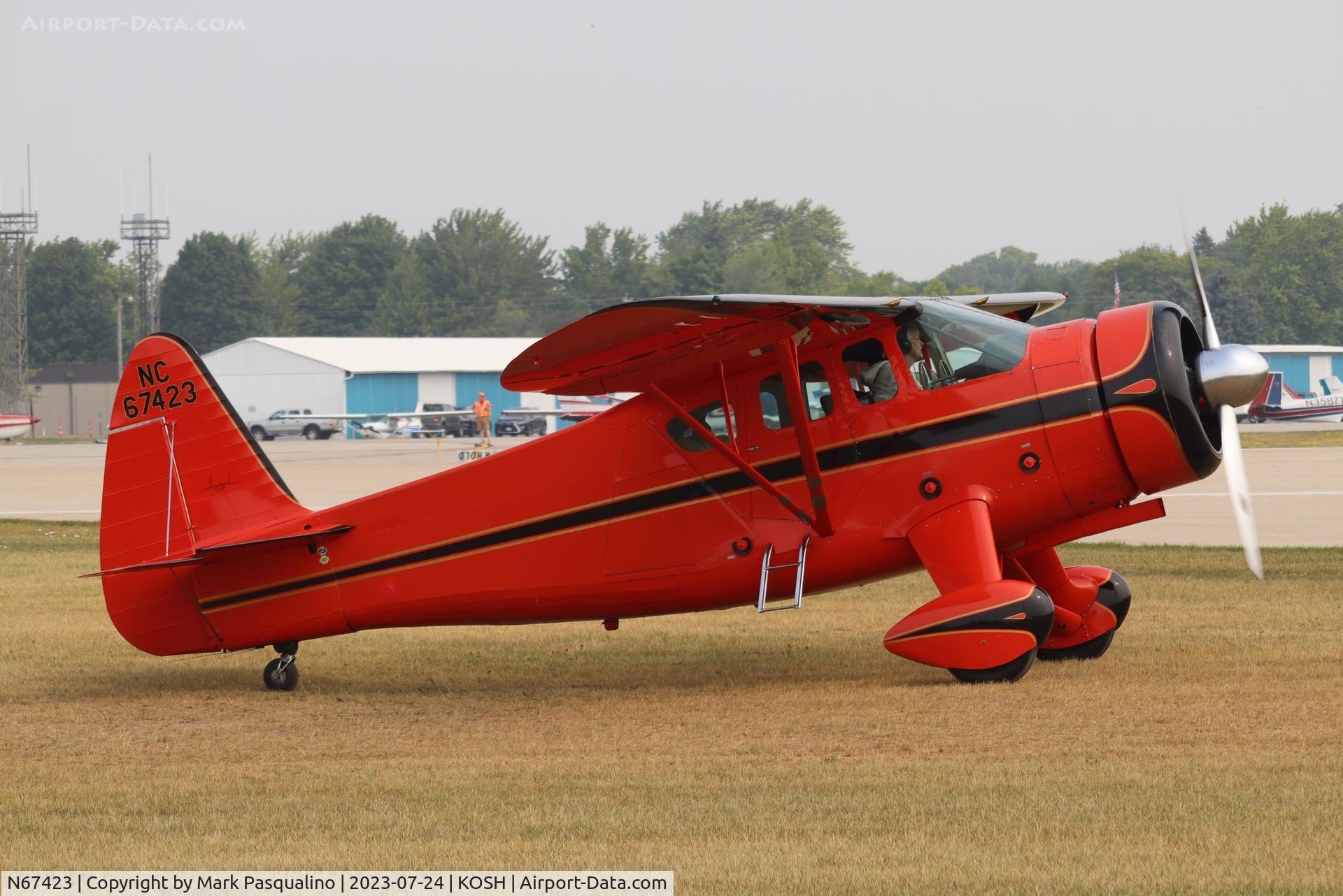 N67423, 1944 Howard Aircraft DGA-15P C/N 1802, Howard DGA-15P