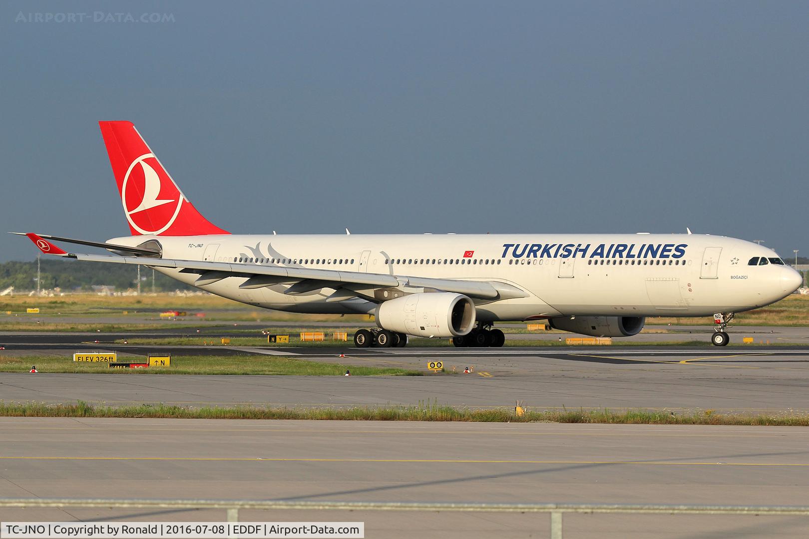 TC-JNO, 2011 Airbus A330-343X C/N 1298, at fra