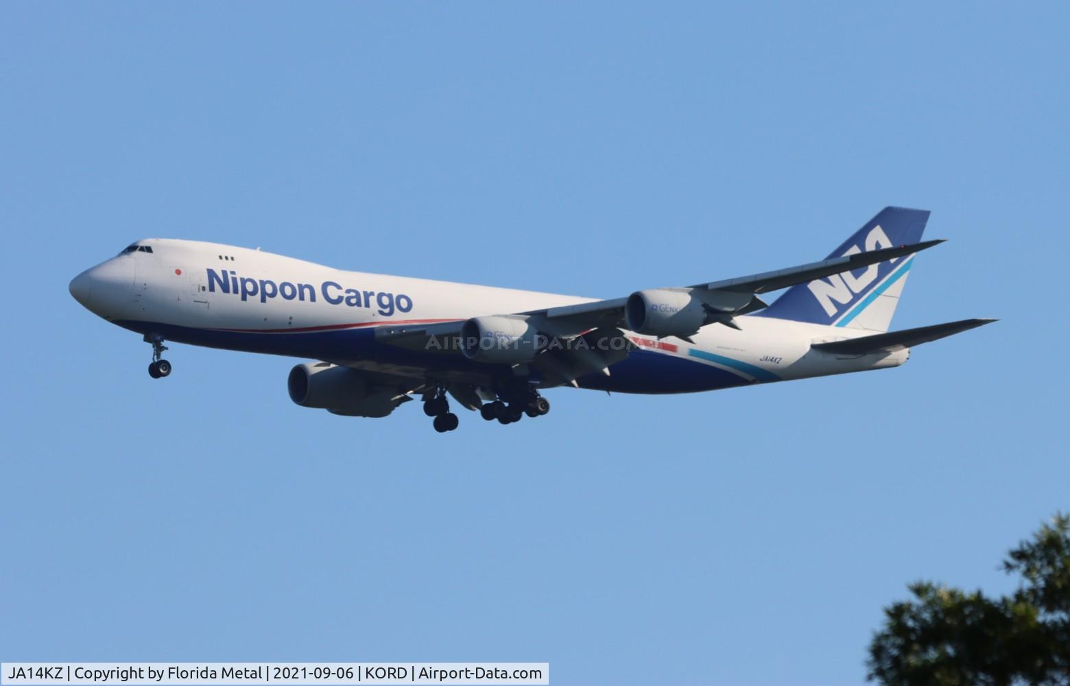 JA14KZ, 2013 Boeing 747-8KZF C/N 37394, NCA 748F zx NRT-ORD