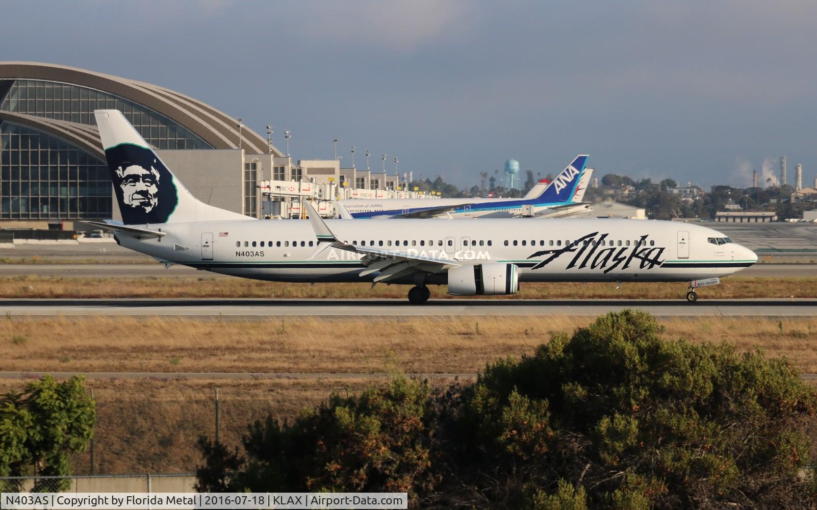 N403AS, 2012 Boeing 737-990/ER C/N 41730, ASA 739 zx in from SEA