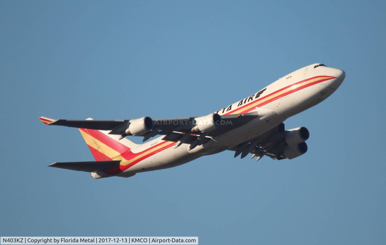 N403KZ, 2006 Boeing 747-481F C/N 34018, CKS 744F zx MCO-SDF (contract for UPS Christmas)
