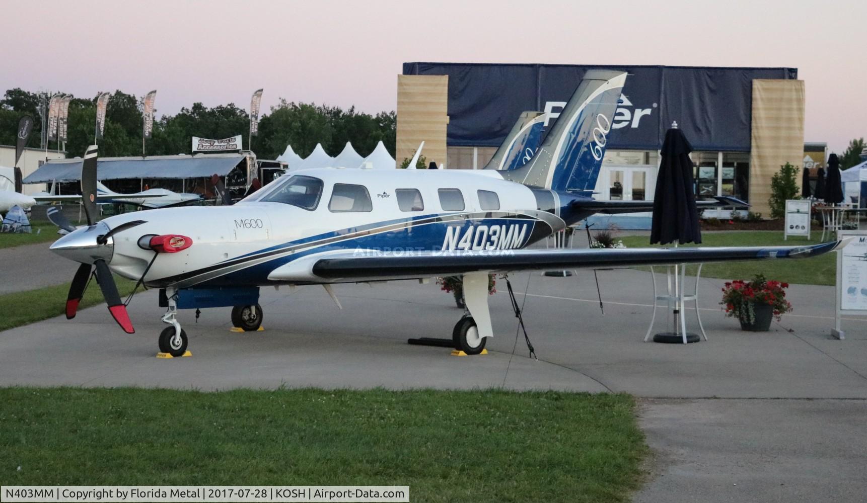 N403MM, 2014 Piper PA-46-500TP Malibu Meridian M600 C/N 4698003, M600 zx